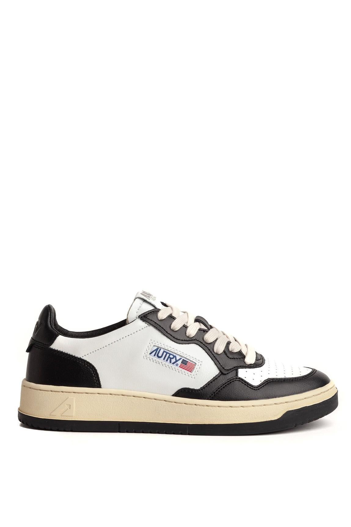Autry Sneaker Medalist in pelle bicolor AULMWB01 WB01