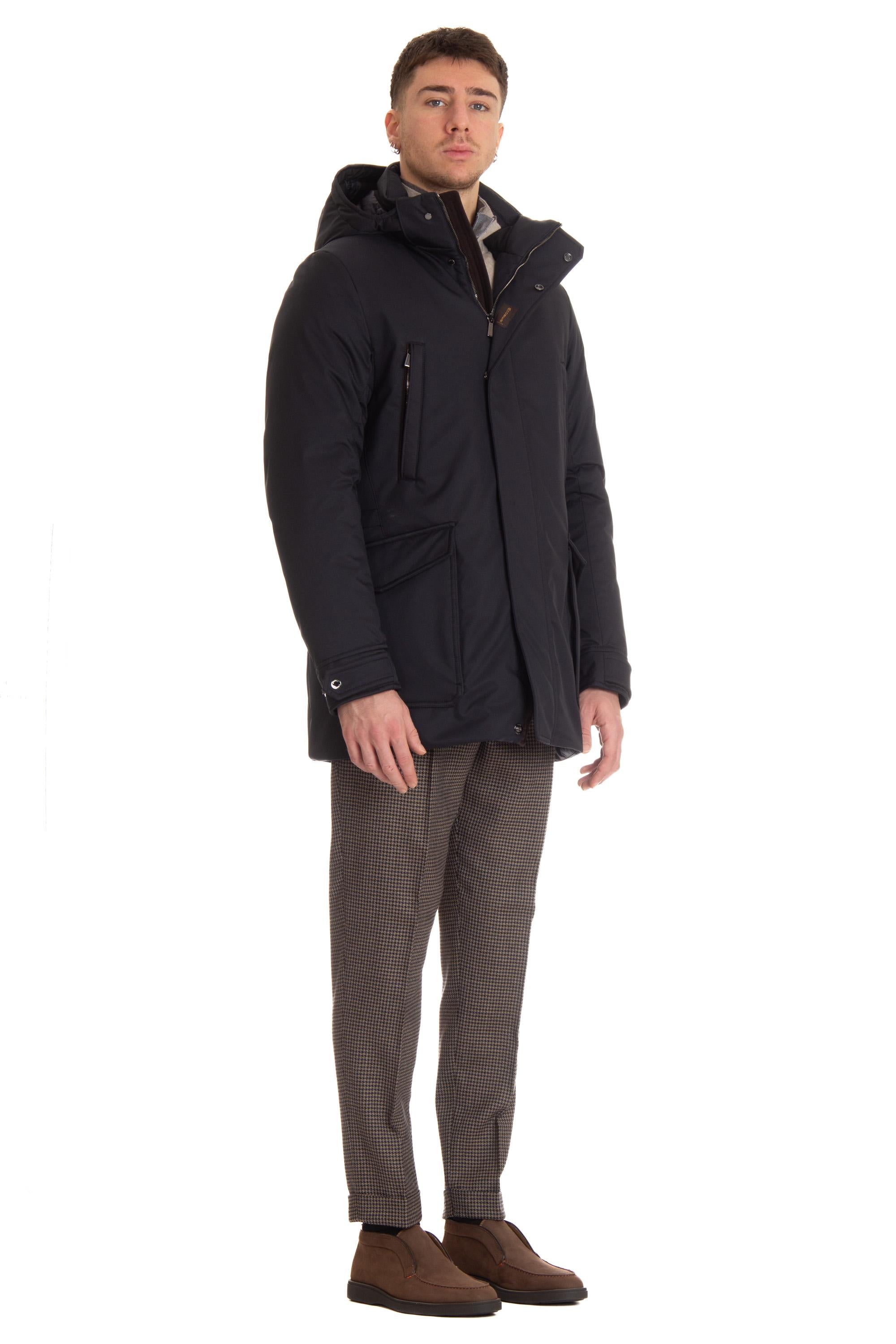 Giubbotto idrorepellente imbottito in piuma mod. Orio-Ads ORIO-ADS U0402 Moorer