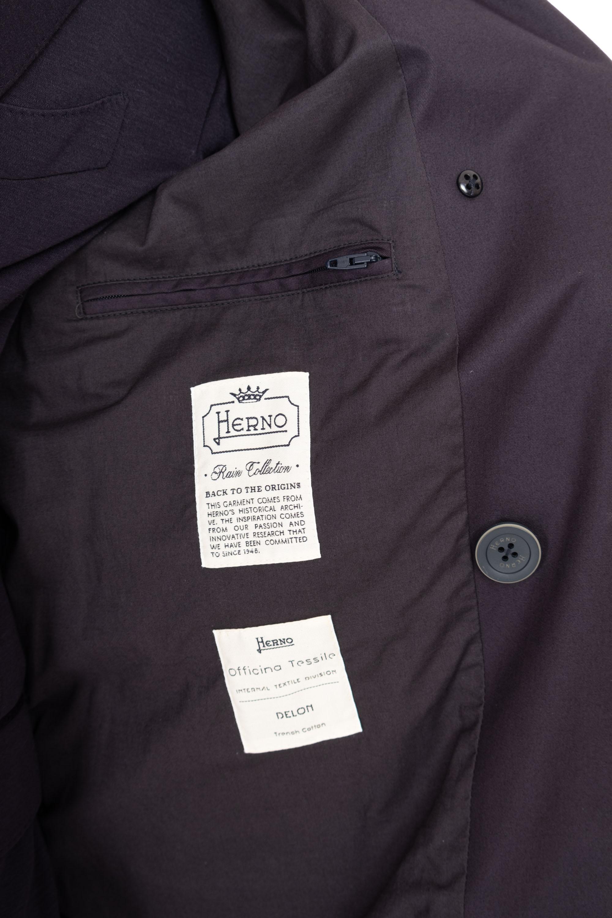 Herno Trench in cotone IM0234U 9200