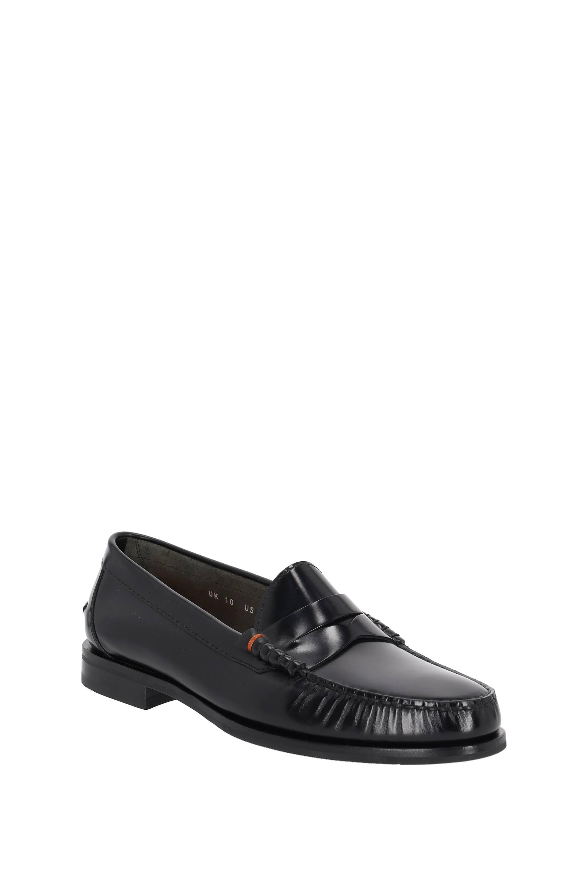 Santoni Penny loafers in pelle di vitello MCQU18955JI6SNOV N01