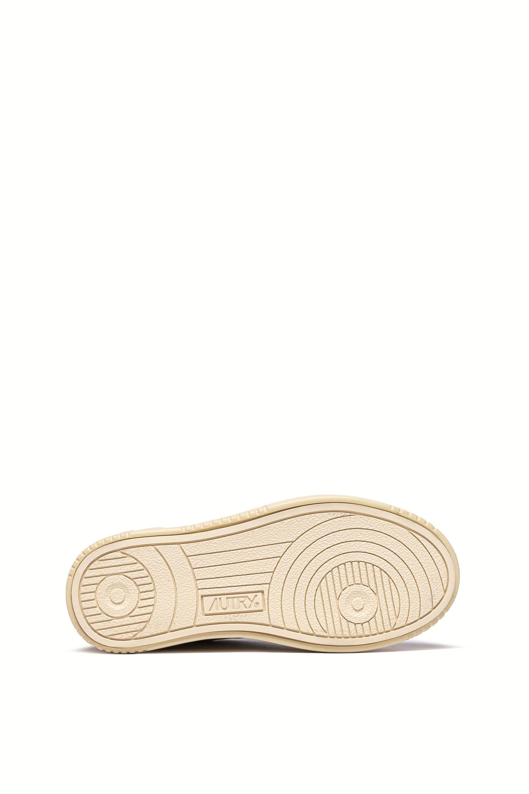 Autry Sneaker bambino in pelle e camoscio talloncino blu KULK FS06 WHT/SPACE