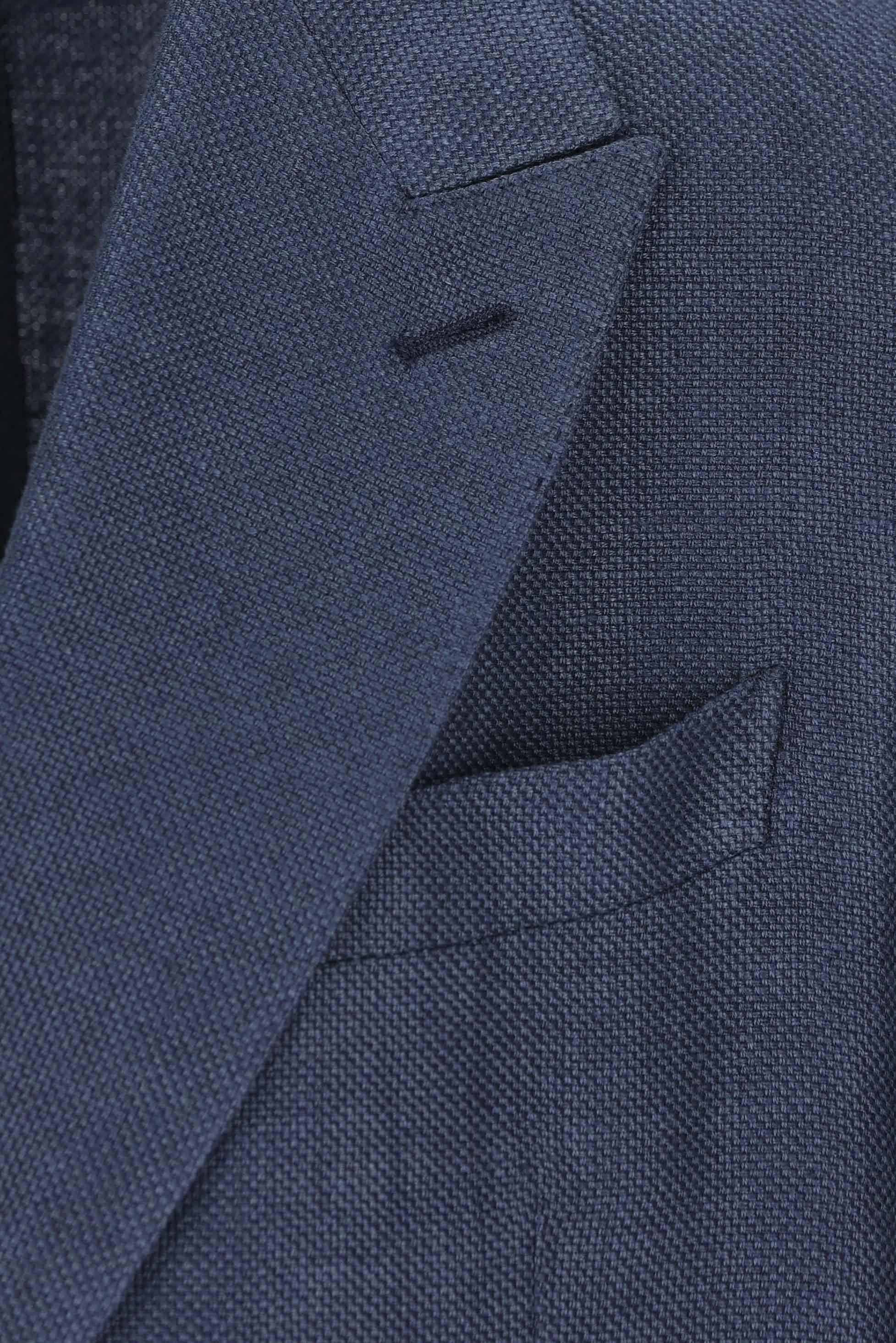Zegna Giacca doppiopetto tramata in lino-lana-seta 349528A3-1DJ3S0 7R