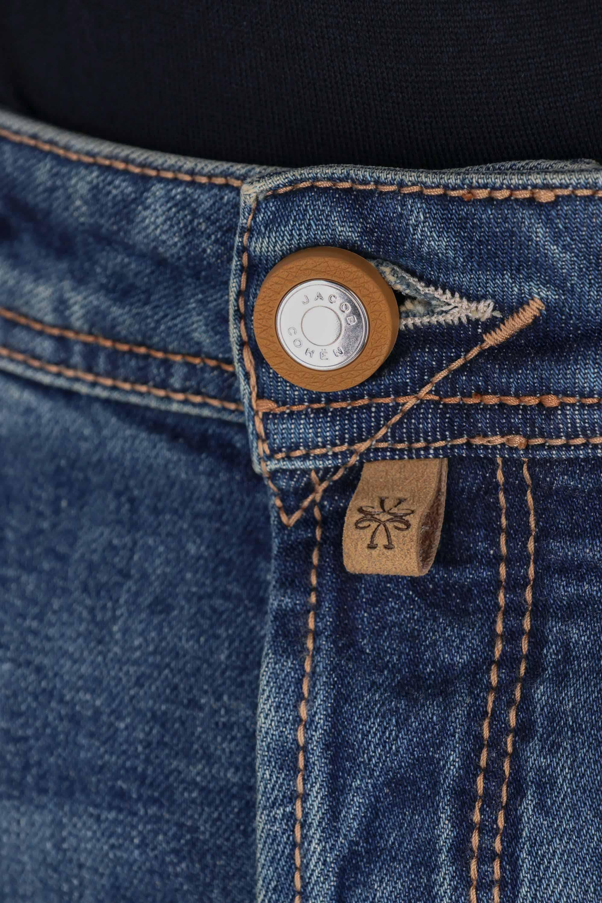 Jacob Cohen Jeans comfort etichetta geometrica cavallino Scott fit JUM_QM015-040-S4289 200D