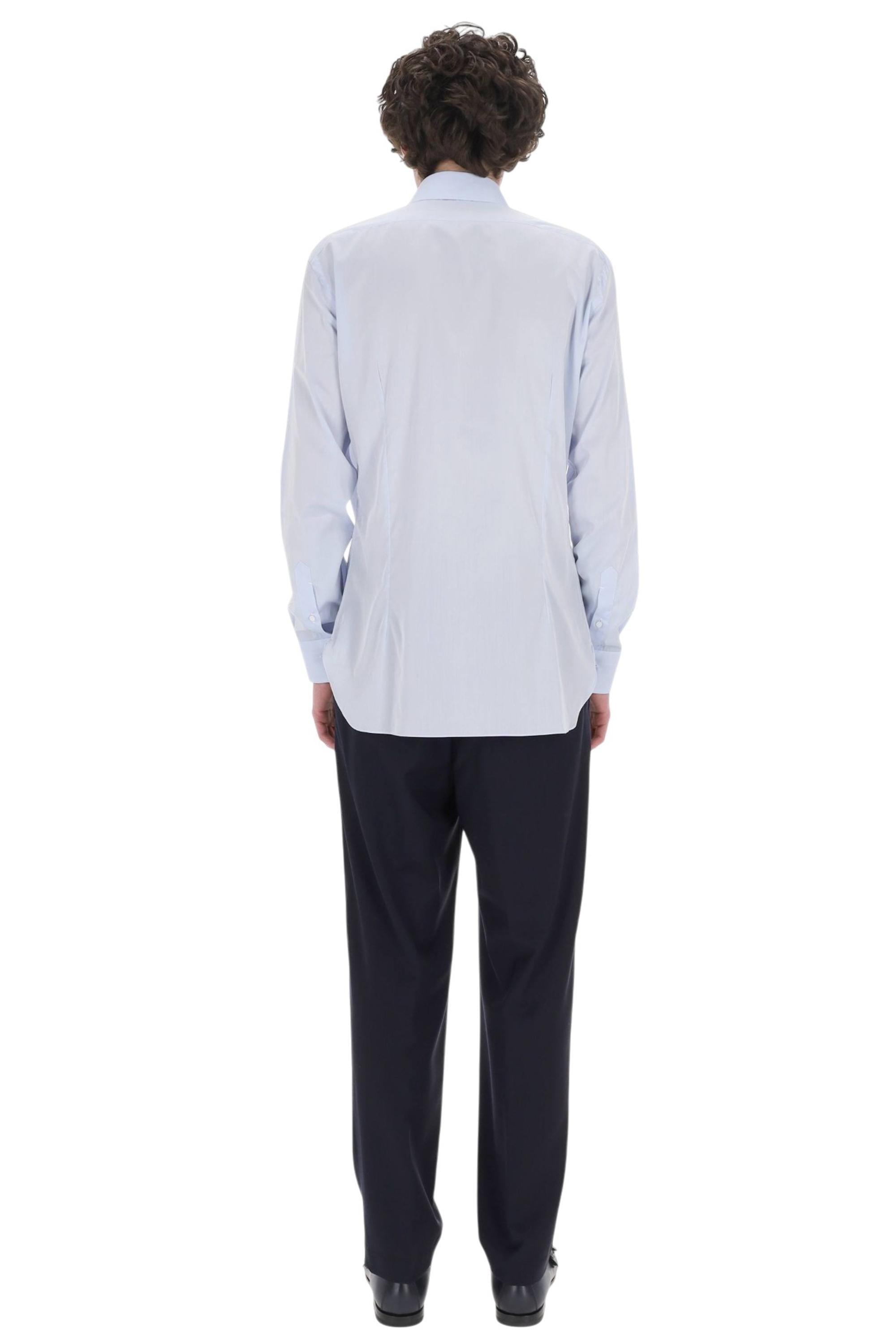 Barba Camicia in popeline di cotone etichetta nera I1U13P0154092.U 0002