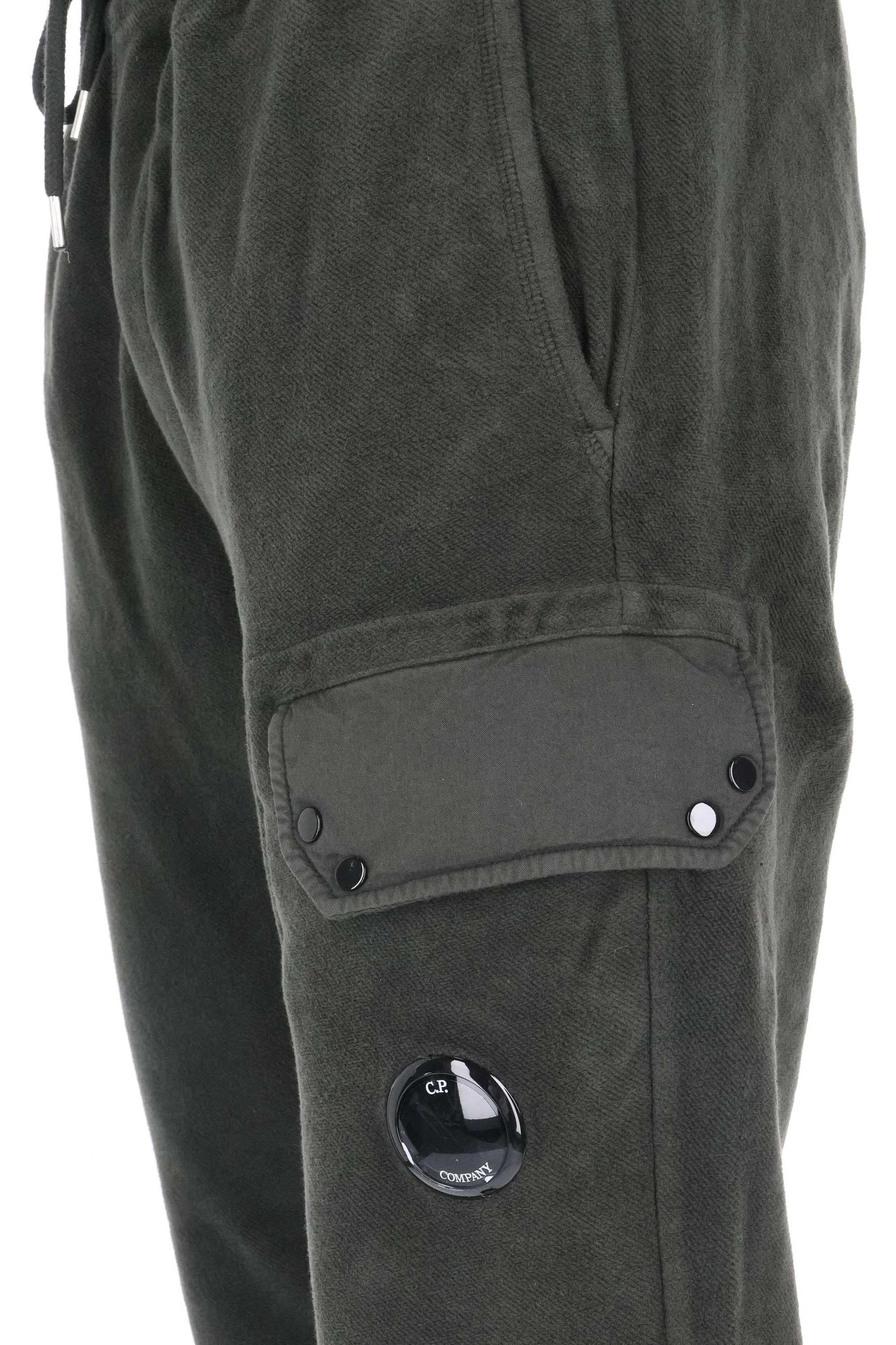 Pantalone felpa in cotone brushed MSP308A00-6614G/2 978 CP Company