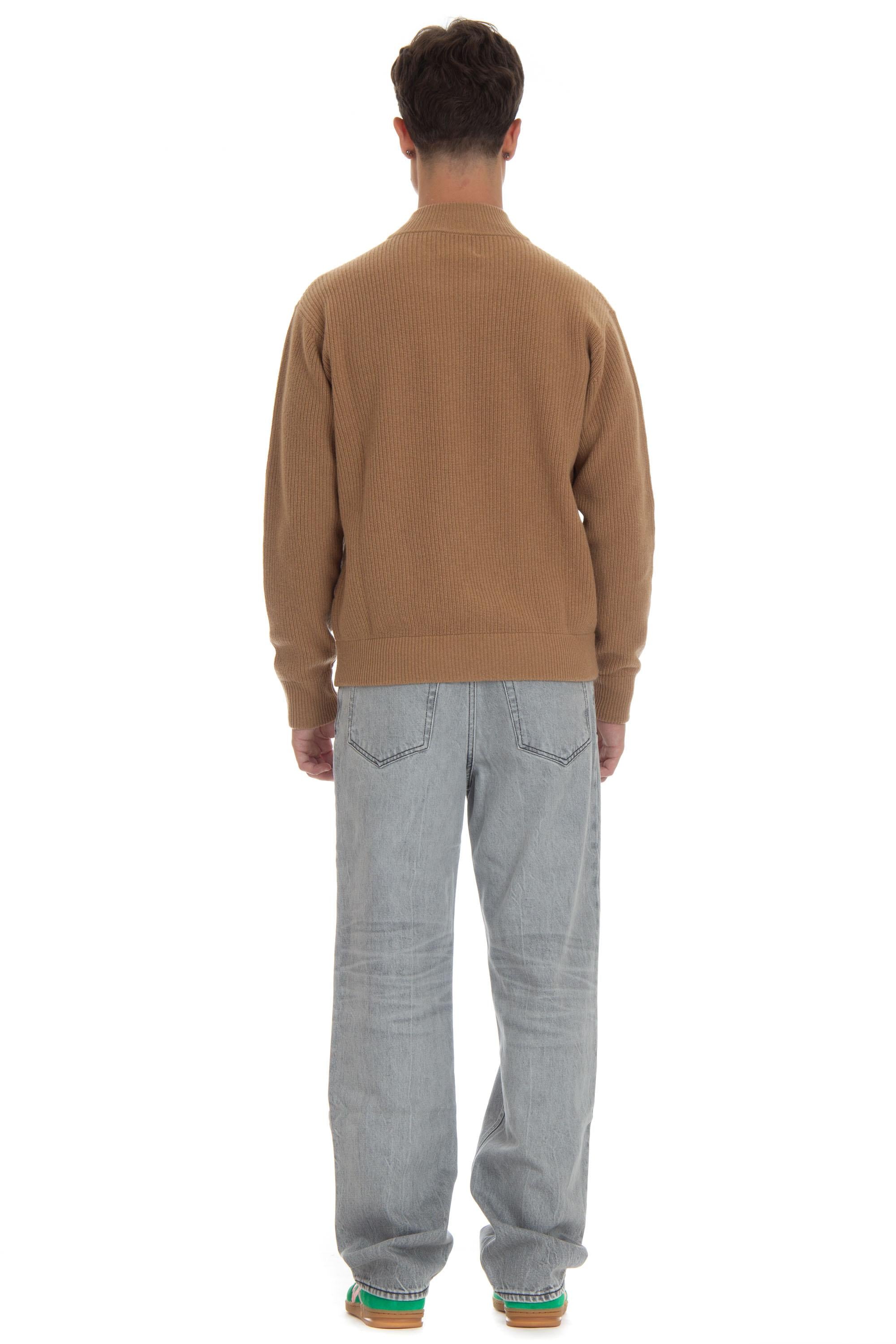 Cardigan full zip in lana a costine RA20208 RA2005 Roberto Collina