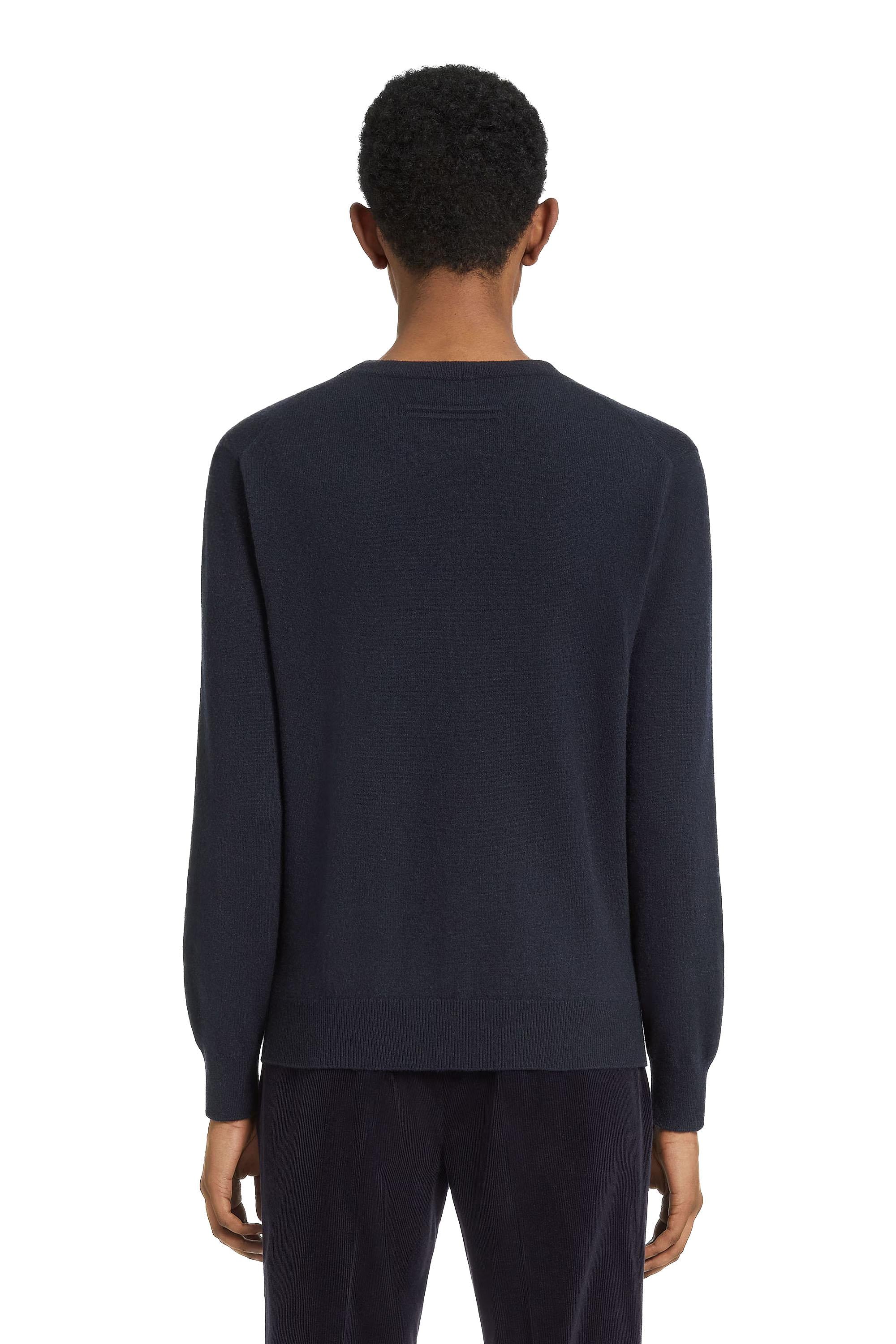 Zegna Maglia girocollo in Oasi Cashmere E8K10 110/2 B98