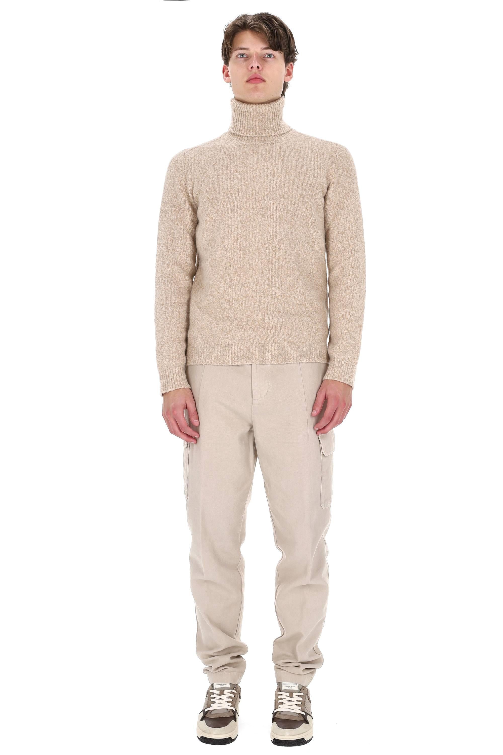 Roberto Collina Maglia dolcevita in cotone-cashmere 3M43003 M4305