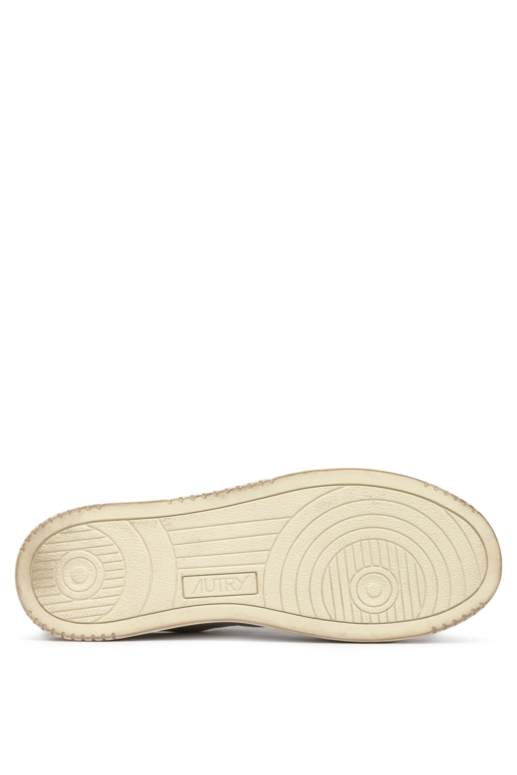 Sneaker Super Vintage in pelle AVLM SV50 WHT/GRN/SILV Autry