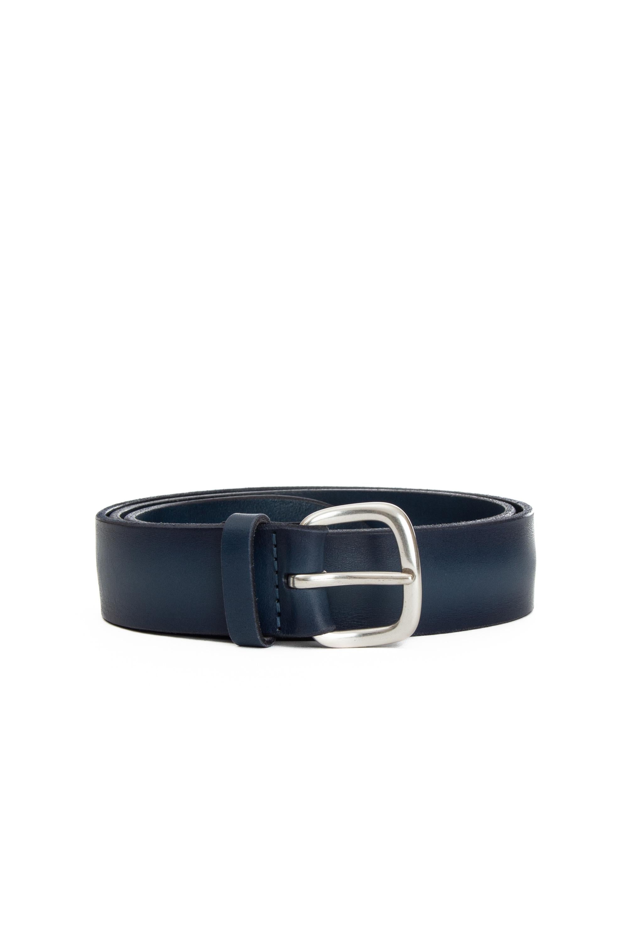 Orciani Cintura in pelle delavè U07624/2 JEANS