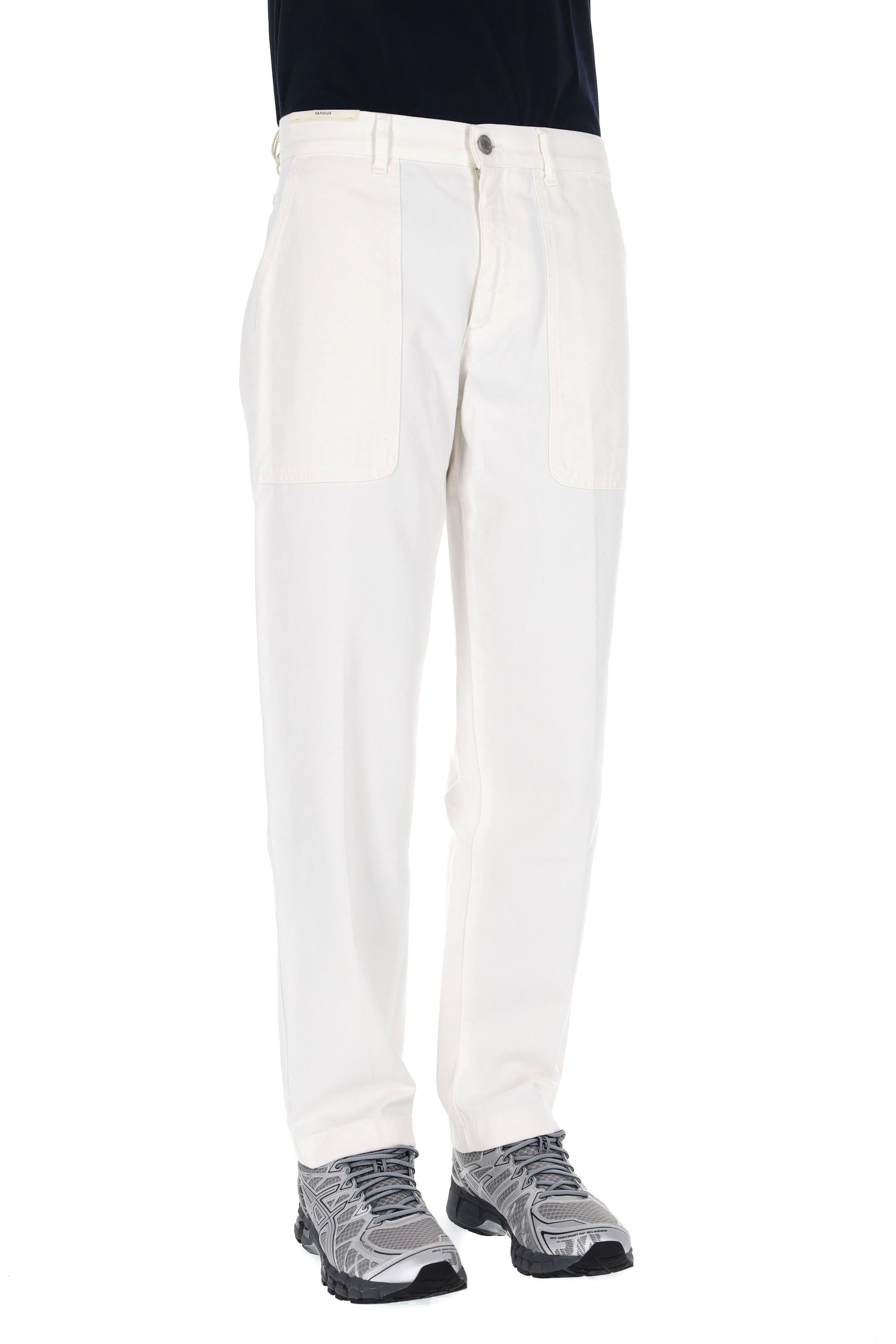PT Denim Pantalone bull in cotone fatigue C5AP09ZD TX14T0 Y018