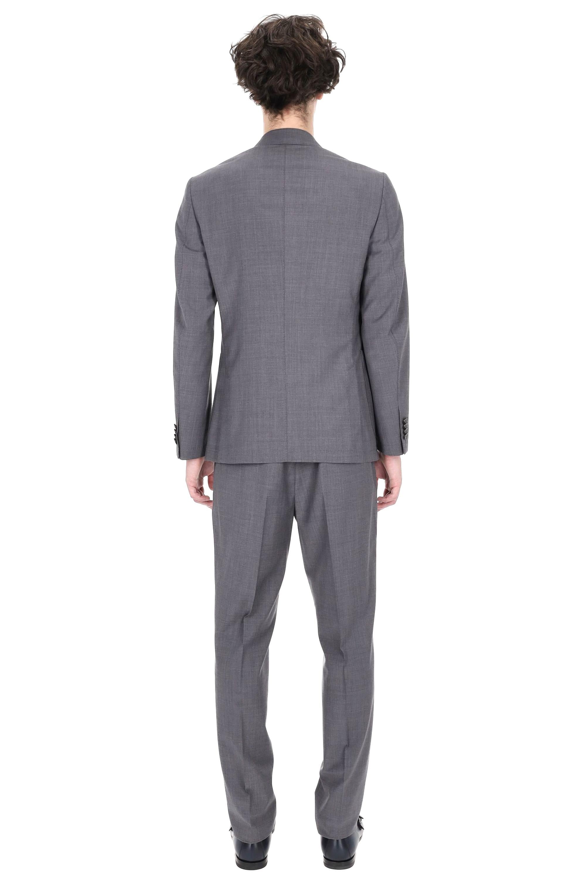 Zegna Abito in lana thechmerino Wash&Go 322745A3-2XPYGX 8R