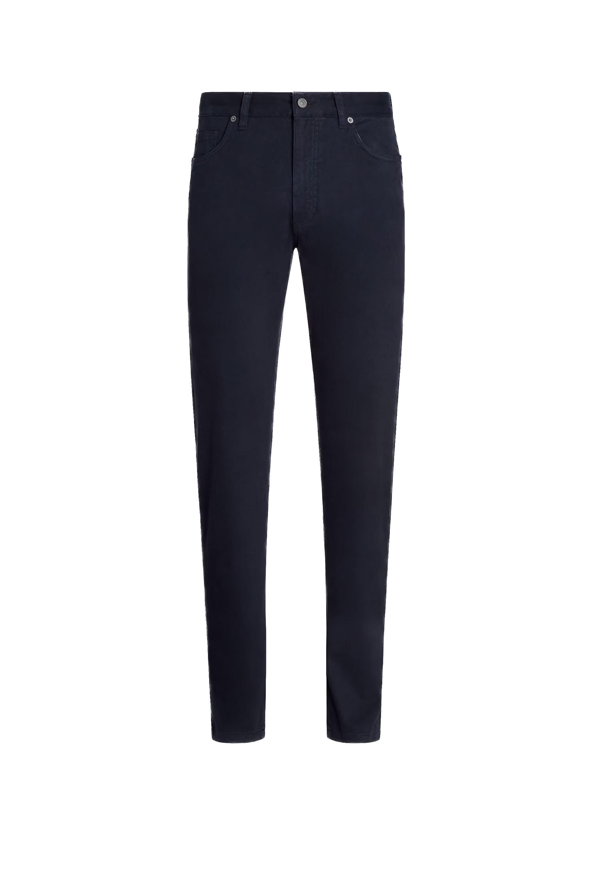 Zegna 5 tasche color blu comfort Roccia E8PZW CITY-2 NAV