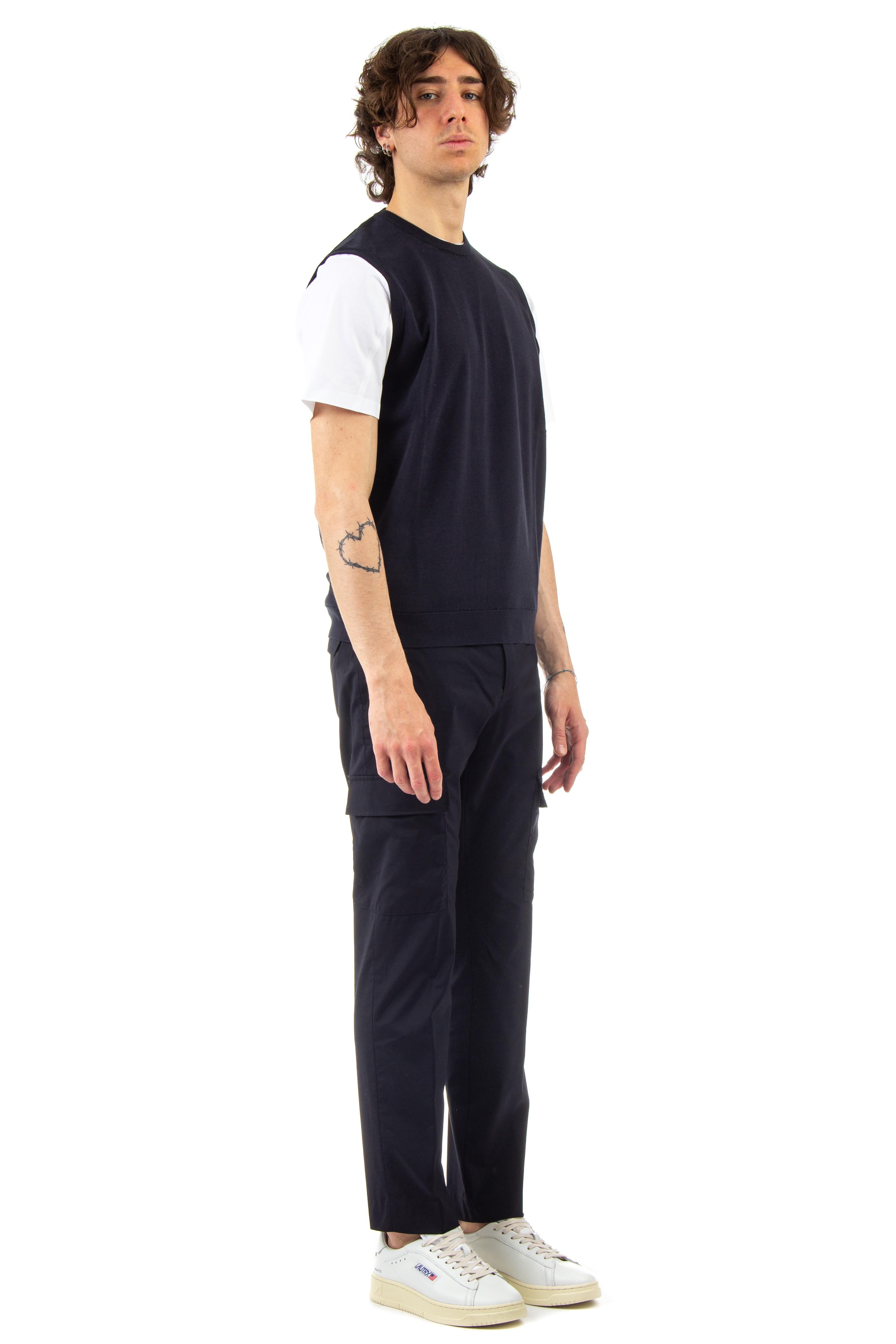 Gilet in cotone extrafine D0GN464/3 795 Drumohr