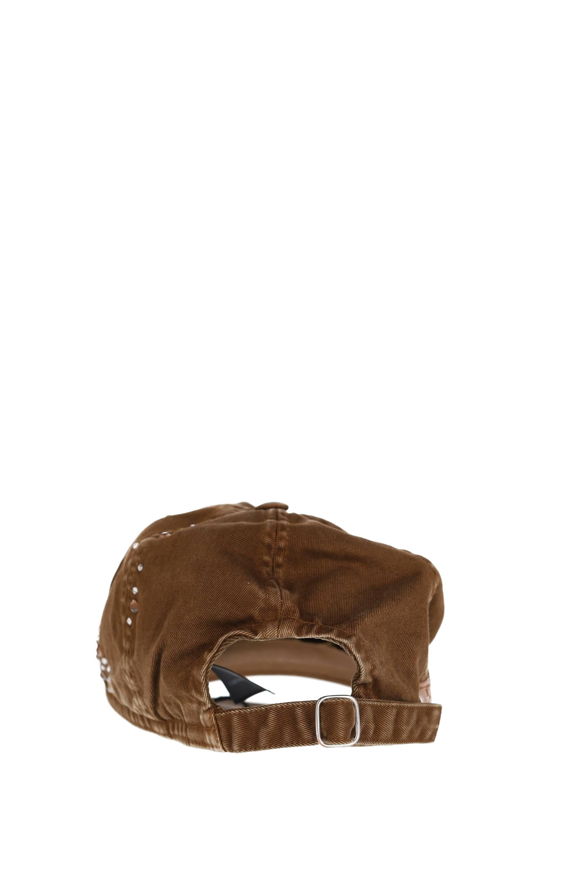 Haikure Cappello baseball gioiello in cotone mod. Rhinestones 58106GF142PX-2 T0003