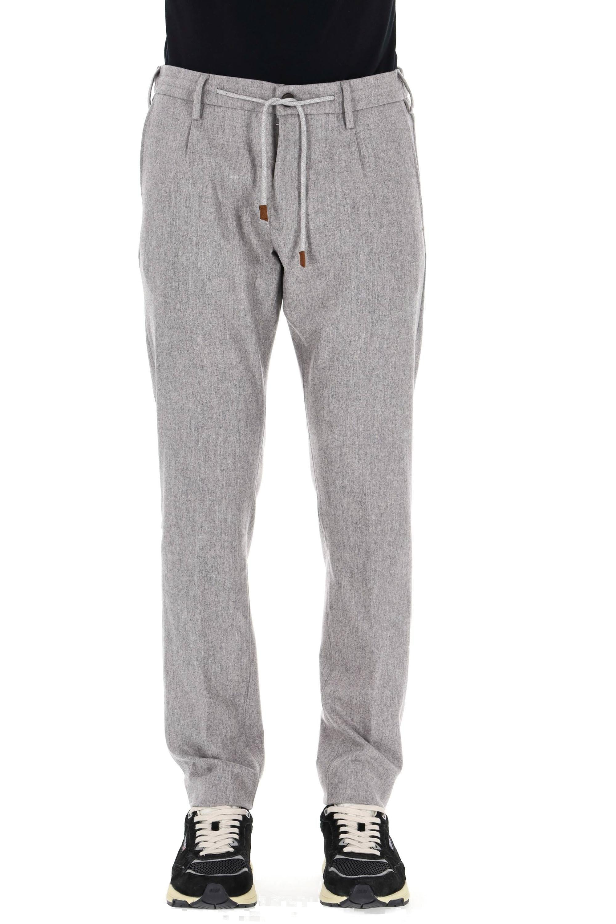 Eleventy Pantalone jogger in flanella di lana-cashmere X75PANB21-TES0H027 13