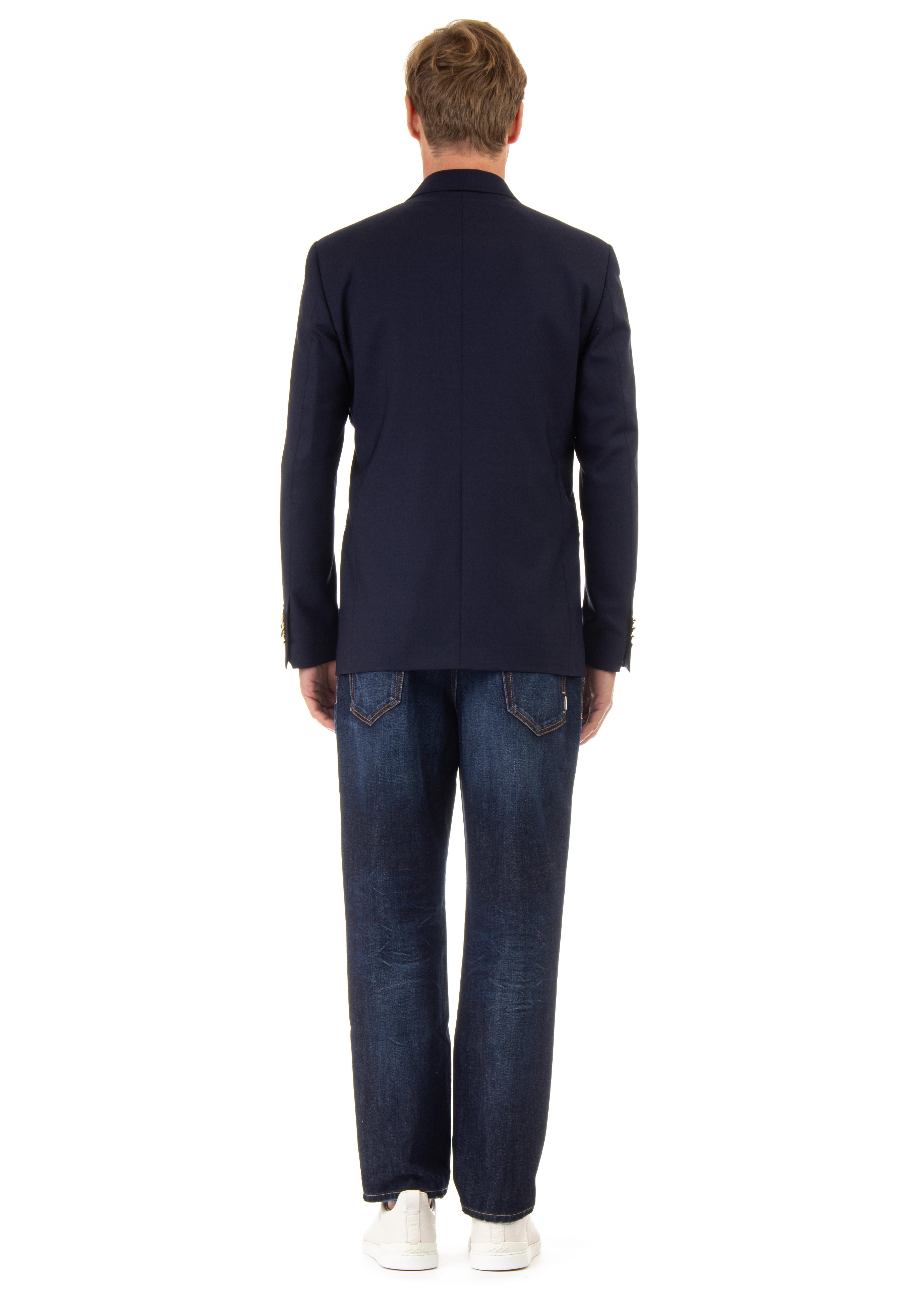 Giacca doppiopetto in lana linea attitude EP6906EN EPSS60405 851 Lardini