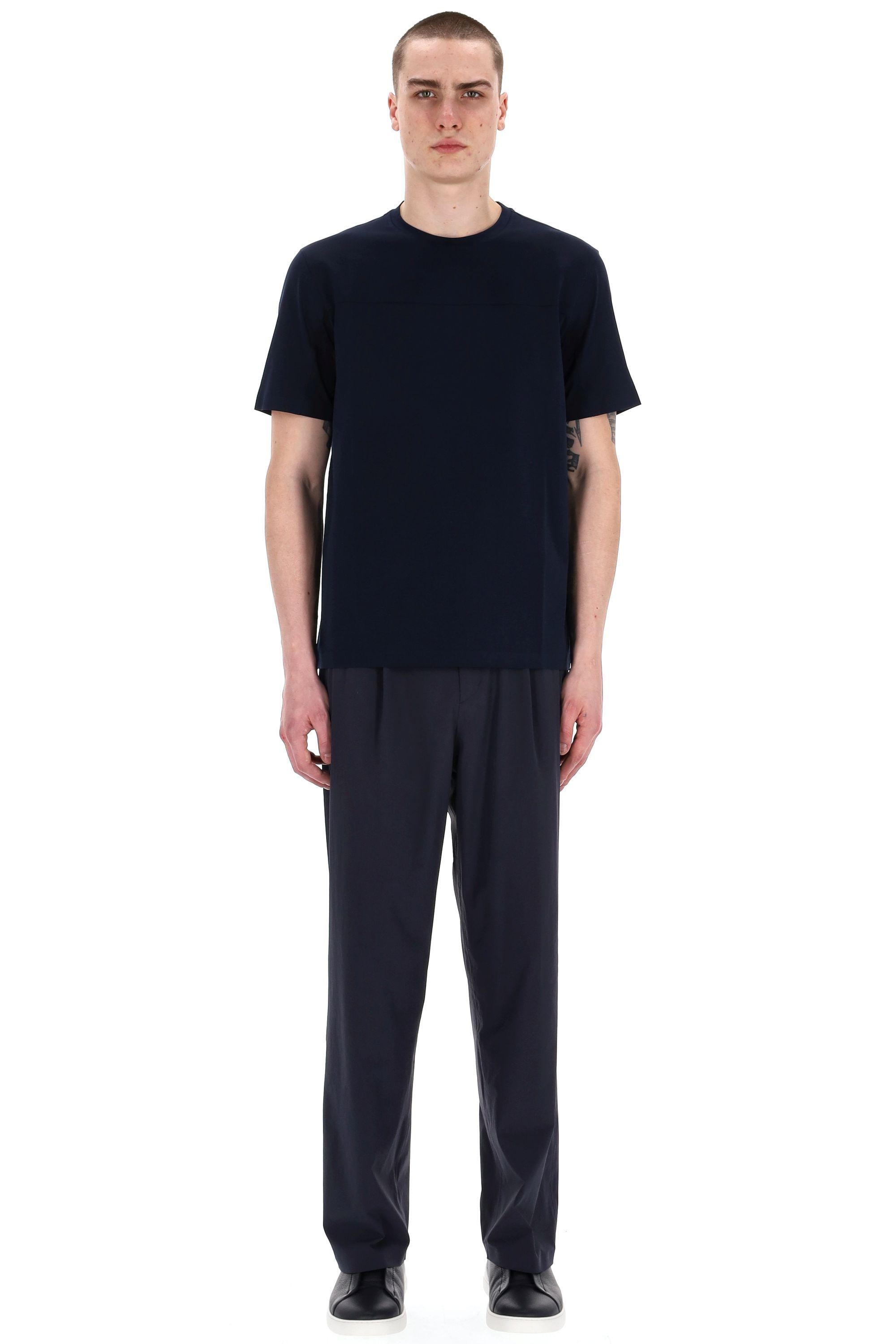 Herno T-shirt in cotone con termo nastrature JG000237U-2 9200