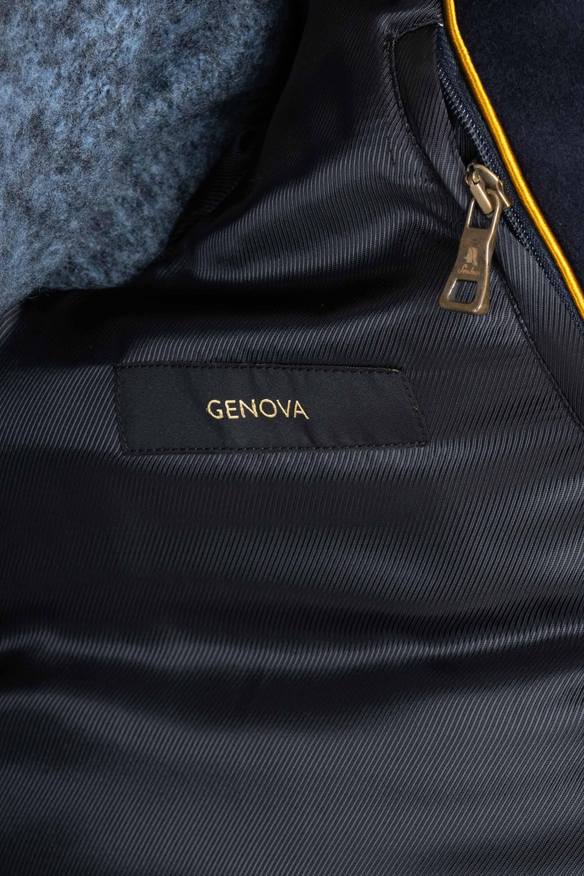 Peacoat in lana antiacqua mod. Genova 50092 7591 01 Sealup