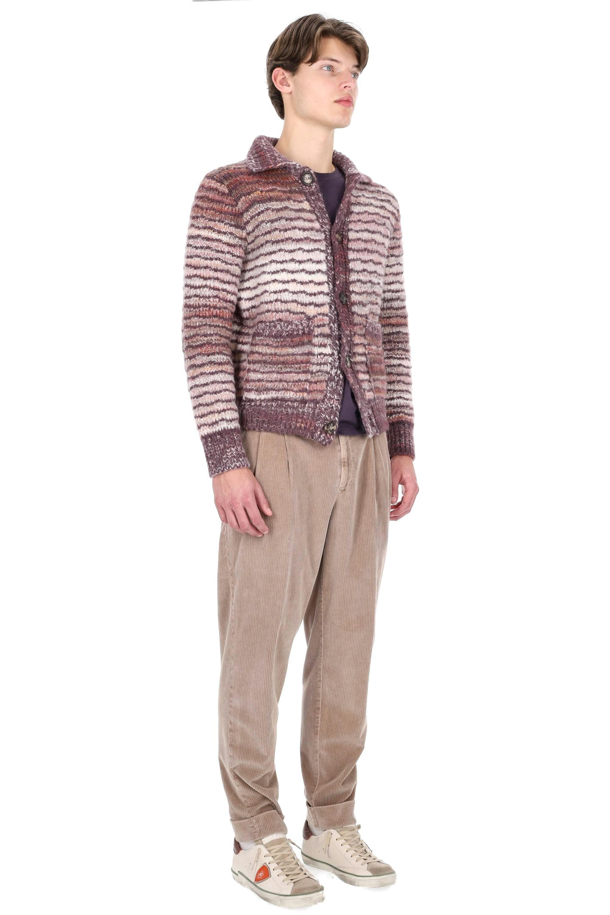 Roberto Collina Cardigan special con bottoni in alpaca-lana 3M46005 M4605