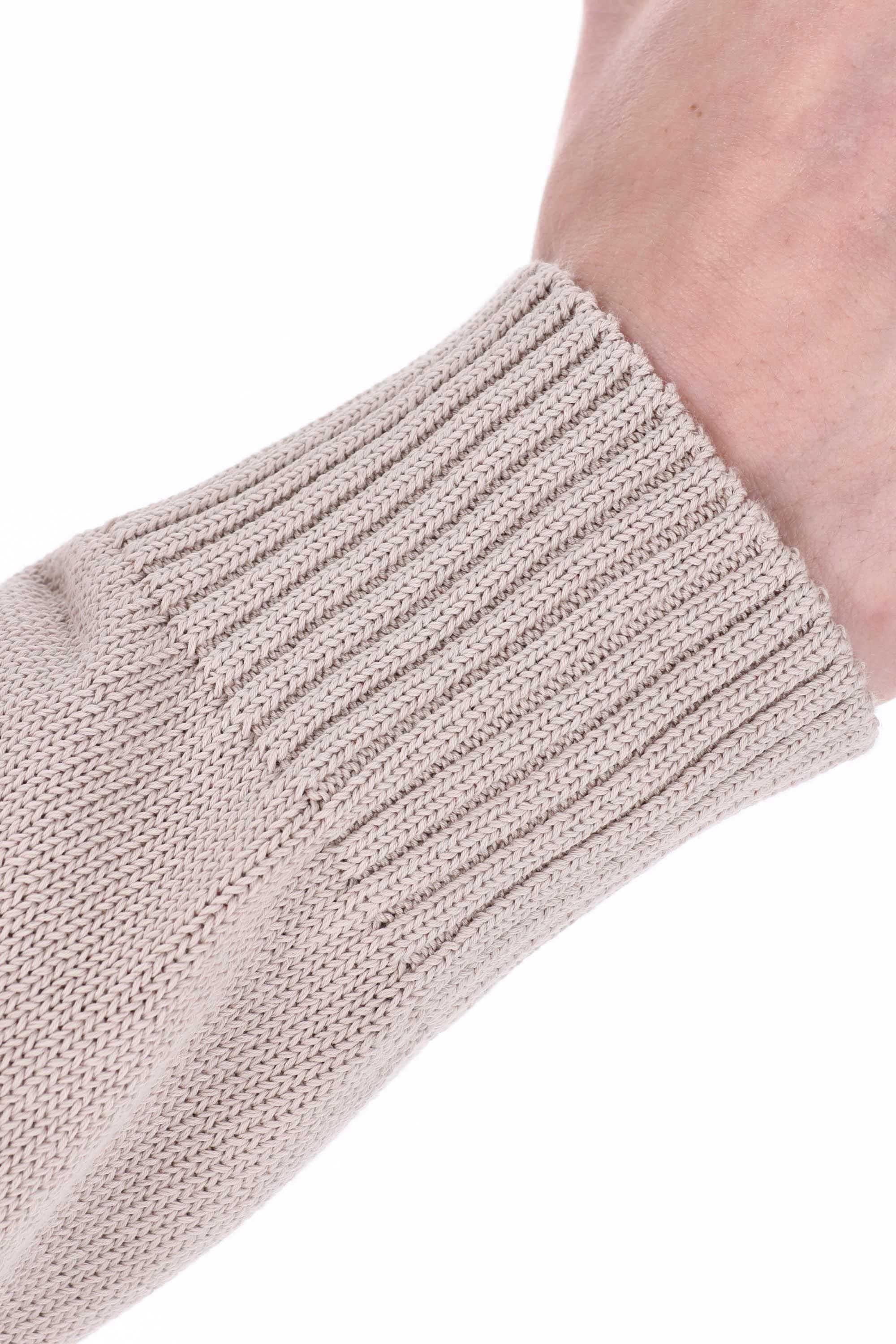 Maglia girocollo in cotone finezza 5 D8Z103-10 130 Drumohr