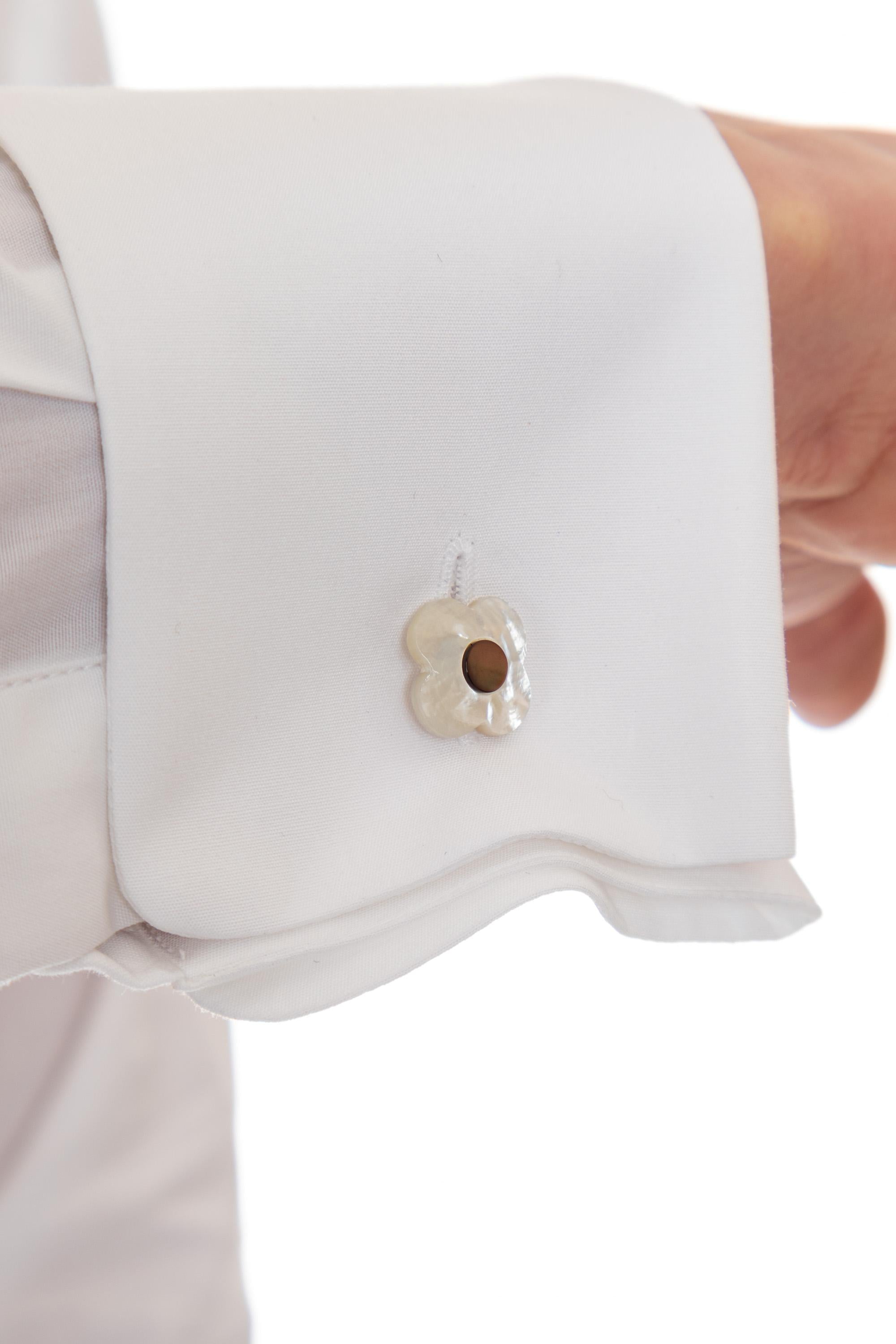 Camicia cerimonia con bottoni coperti EQASHER EQC1775 100 Lardini
