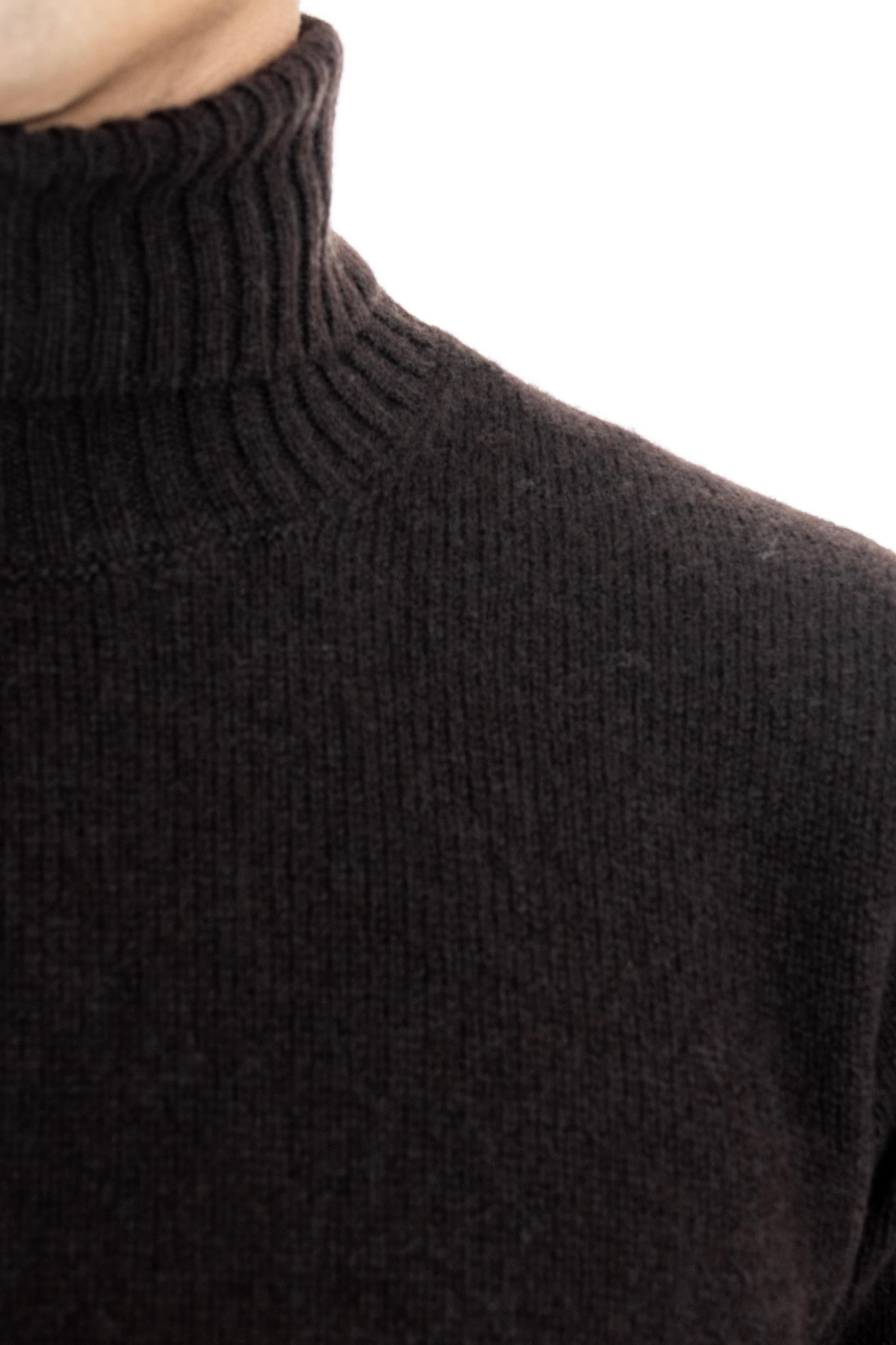Maglia dolcevita in lana di agnello D4W404N.3 585 Drumohr