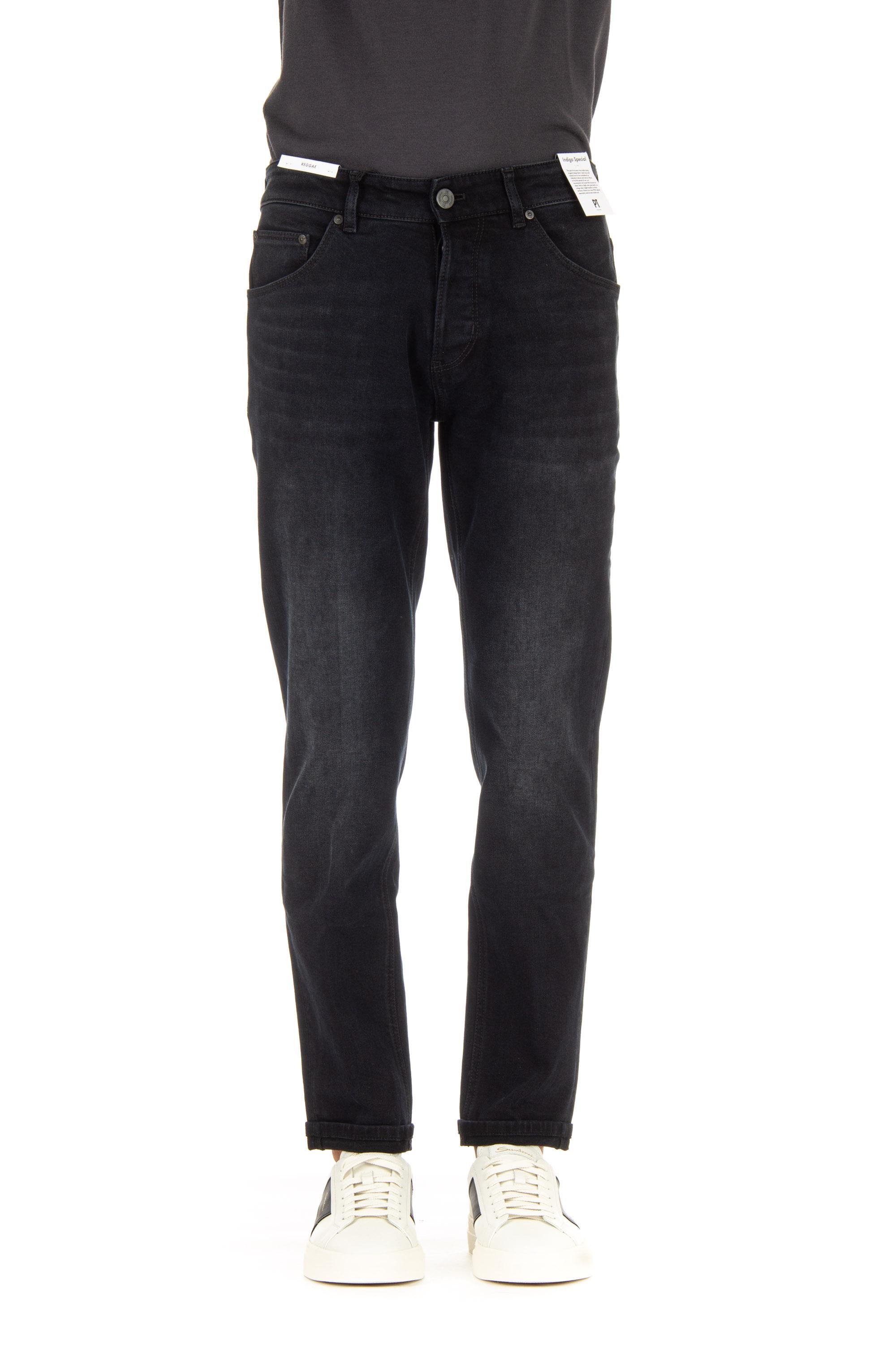 Jeans denim nero reggae fit TJ05B20BAS CA51 SK09 PT Denim