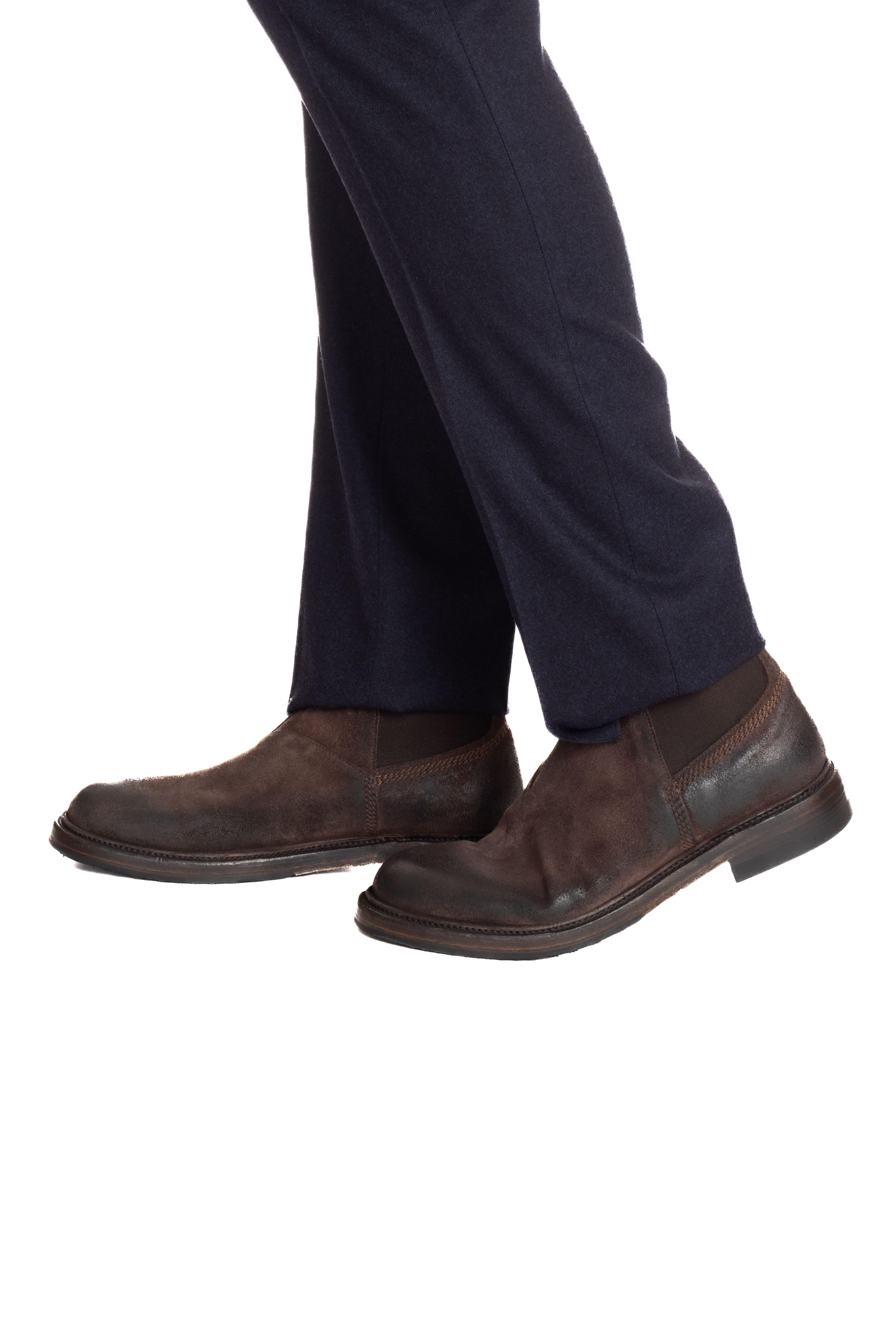 Silvano Sassetti Stivaletto beatles artigianale in camoscio anticato S121191505GSEQUTDM TDM