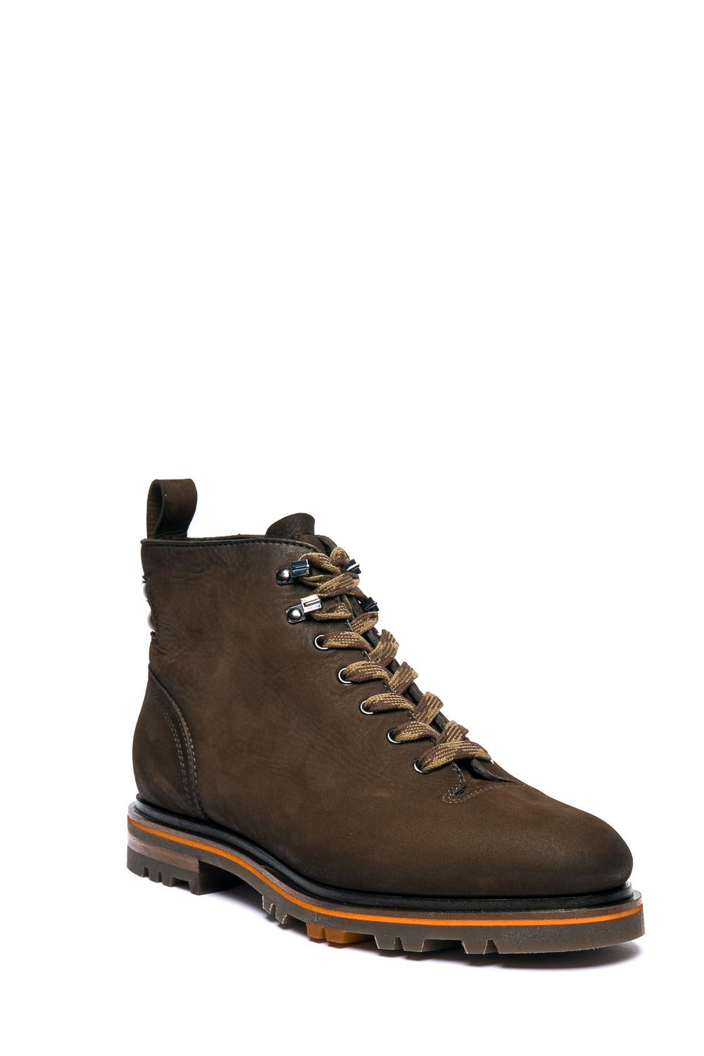 Santoni Stivaletto in camoscio fondo carro MCC019120SM8SH0V T50