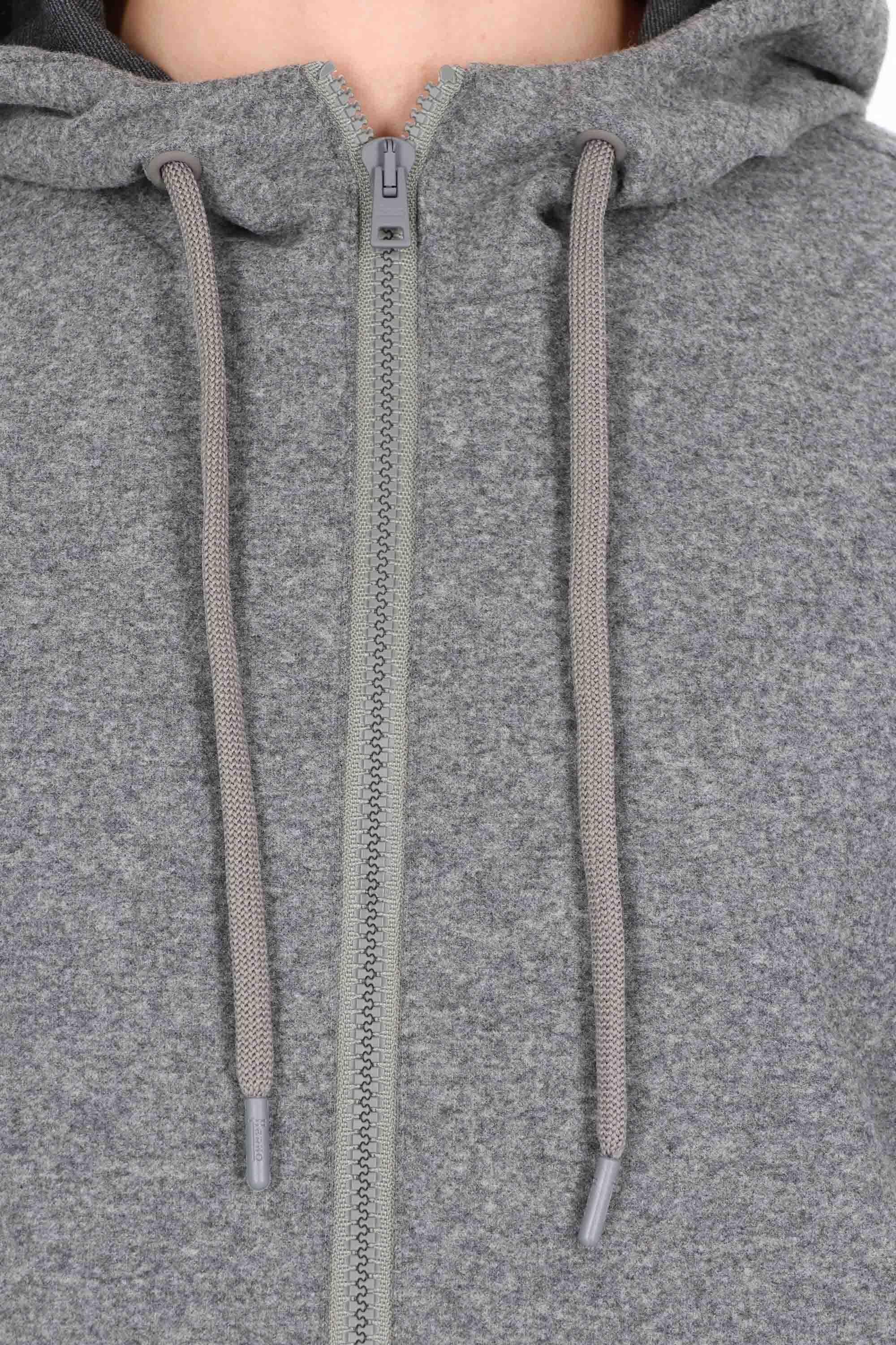 Herno Felpa misto viscosa con cappuccio JC00071U 9487