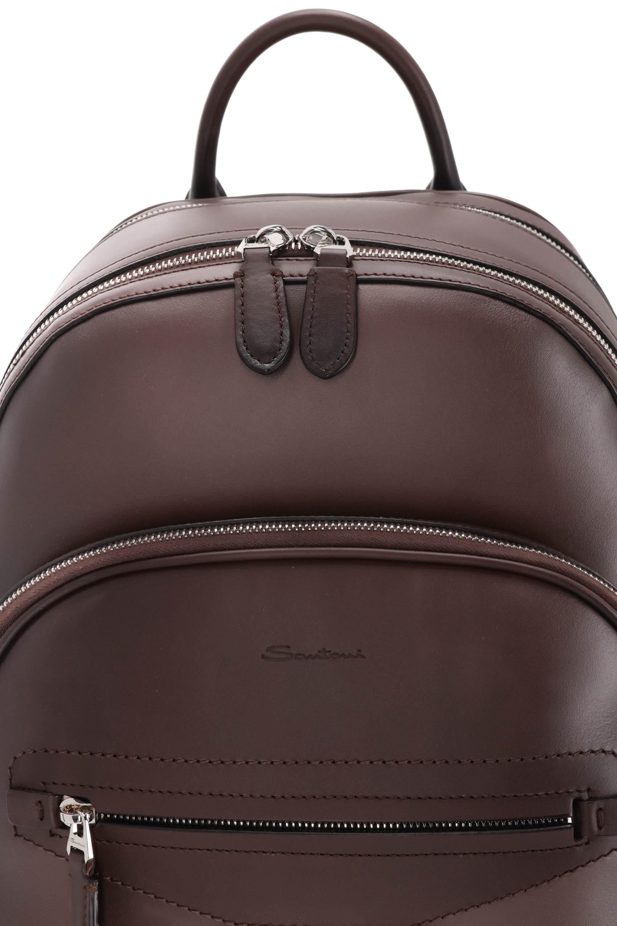 Zaino in pelle UIBBA2647BS S26 Santoni