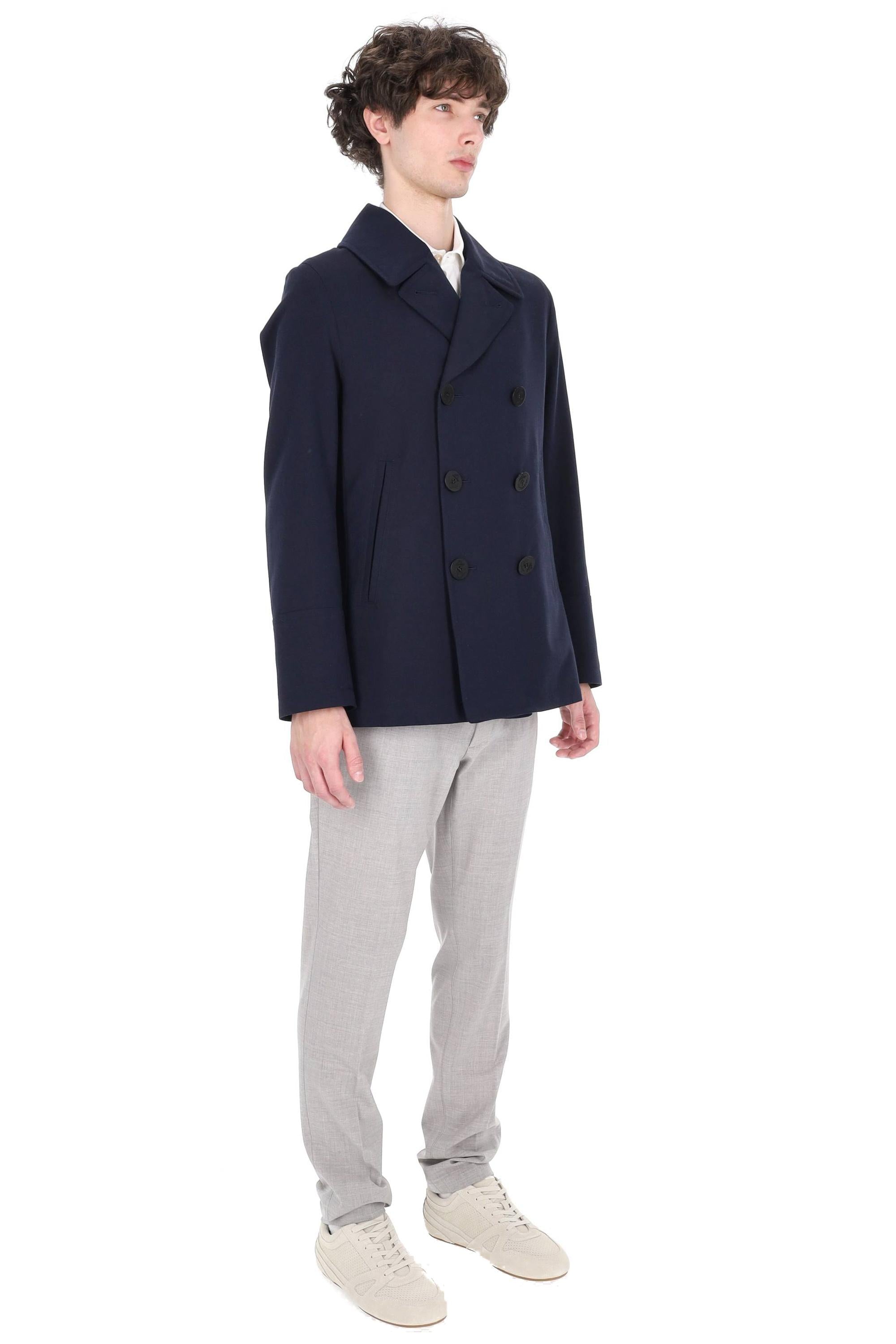 Sealup Peacoat in cotone tramato mod. Amalfi 41067 96113 01