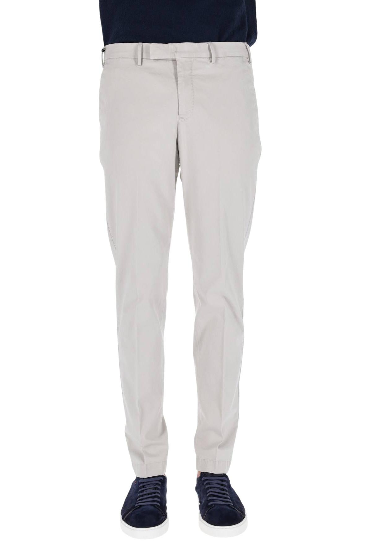 PT Torino Pantalone in tricotina di cotone Master fit COALMAZ00CL1 TU18-2 0200