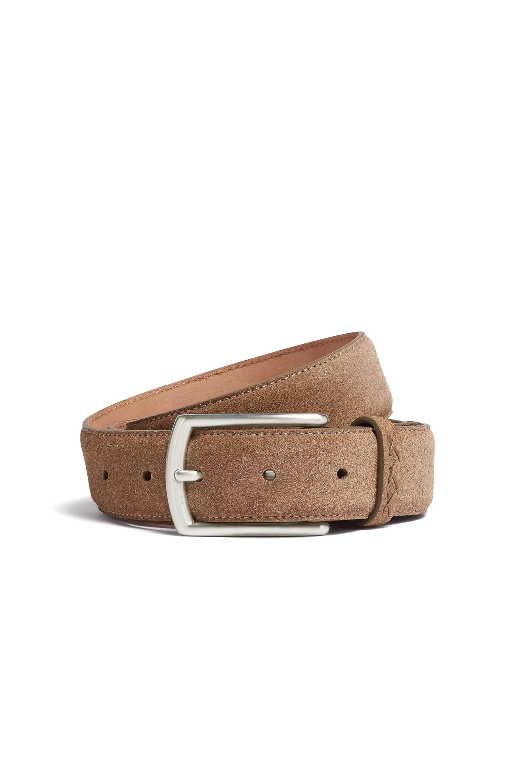 Zegna Cintura in camoscio supersoft LHCAS B014AZ/2 CON