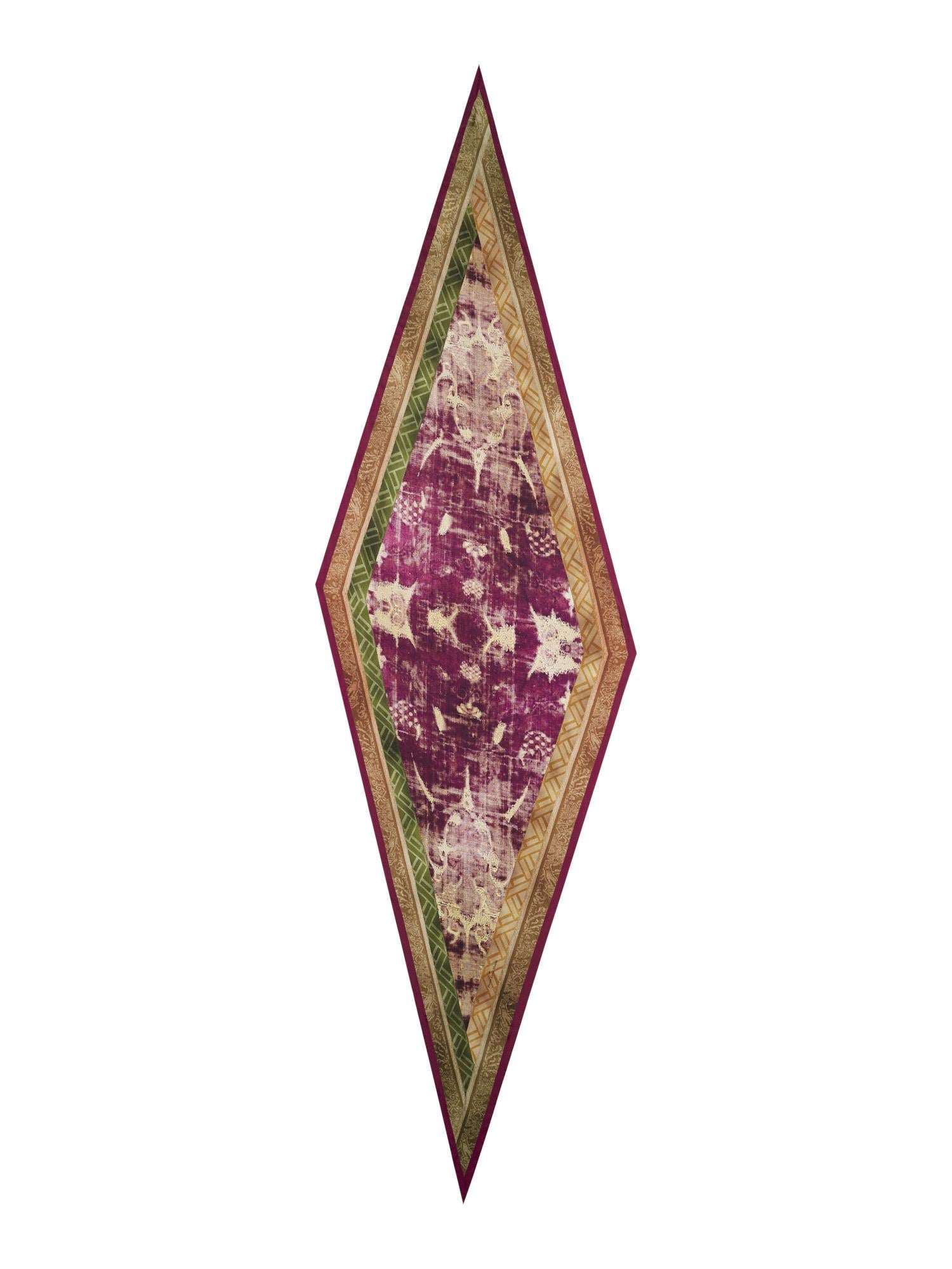 Pierre-Louis Mascia Sciarpa triangolino artigianale mod. Aloeuw in pura seta 515814 101-18