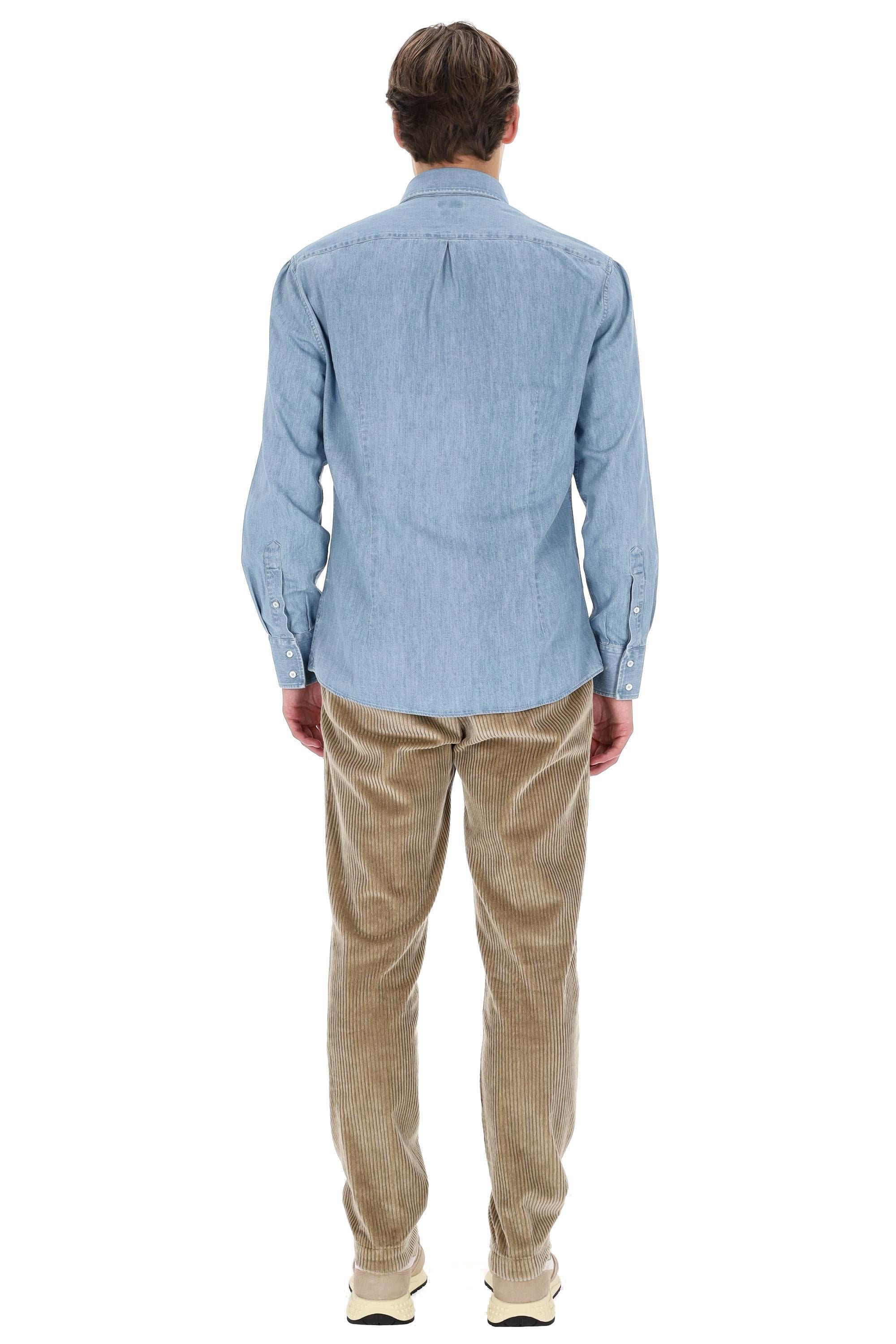 Brunello Cucinelli Camicia in denim MH1921718 C8331
