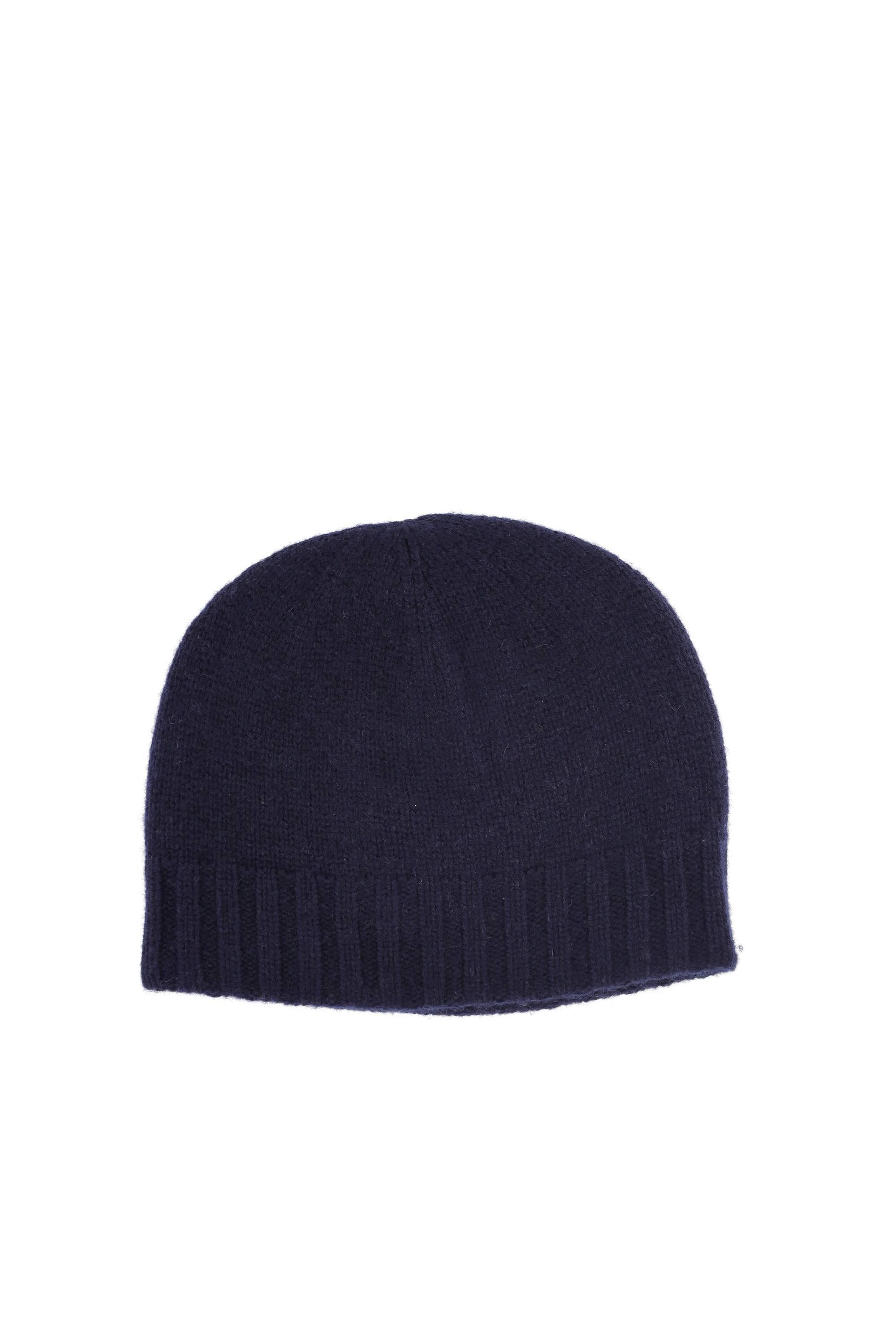Drumohr Cuffia reversibile in puro cashmere con disegno biscottino D8K750RB-2 RB62