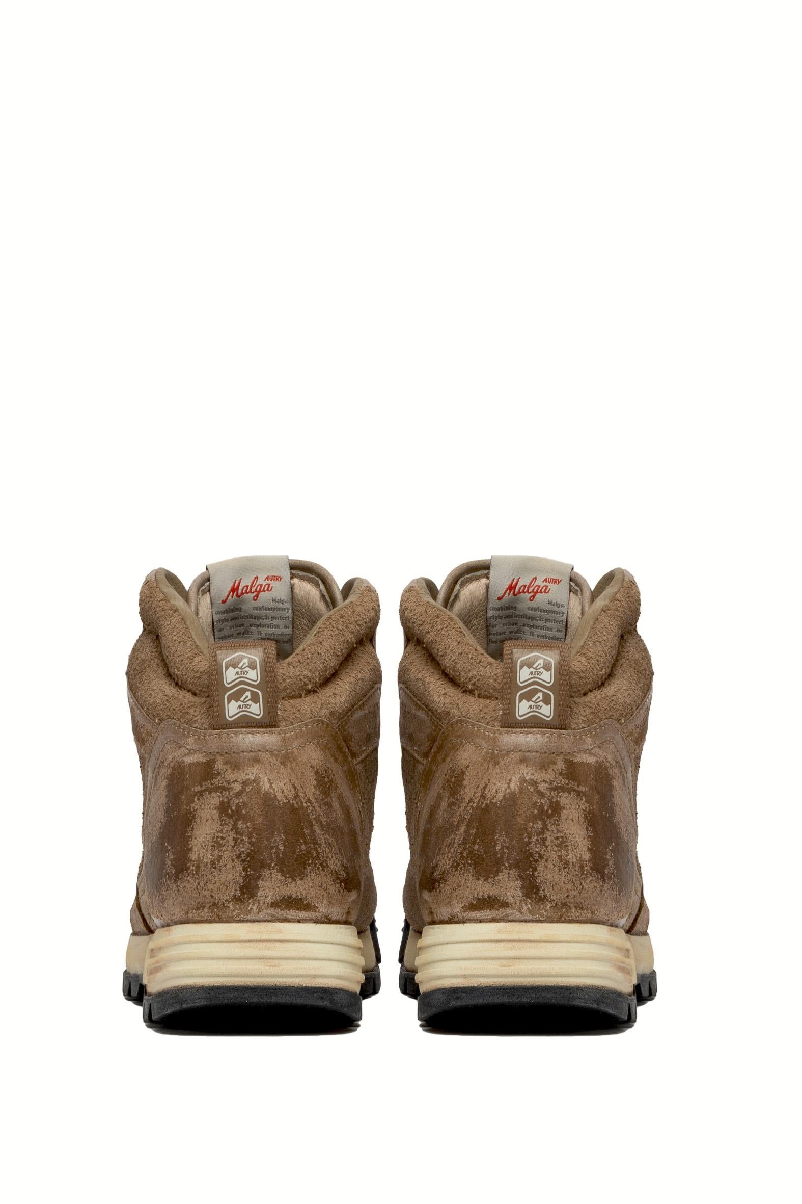 Autry Stivaletto Malga in pelle anticata HBMM EU02 CIGAR/CIGAR