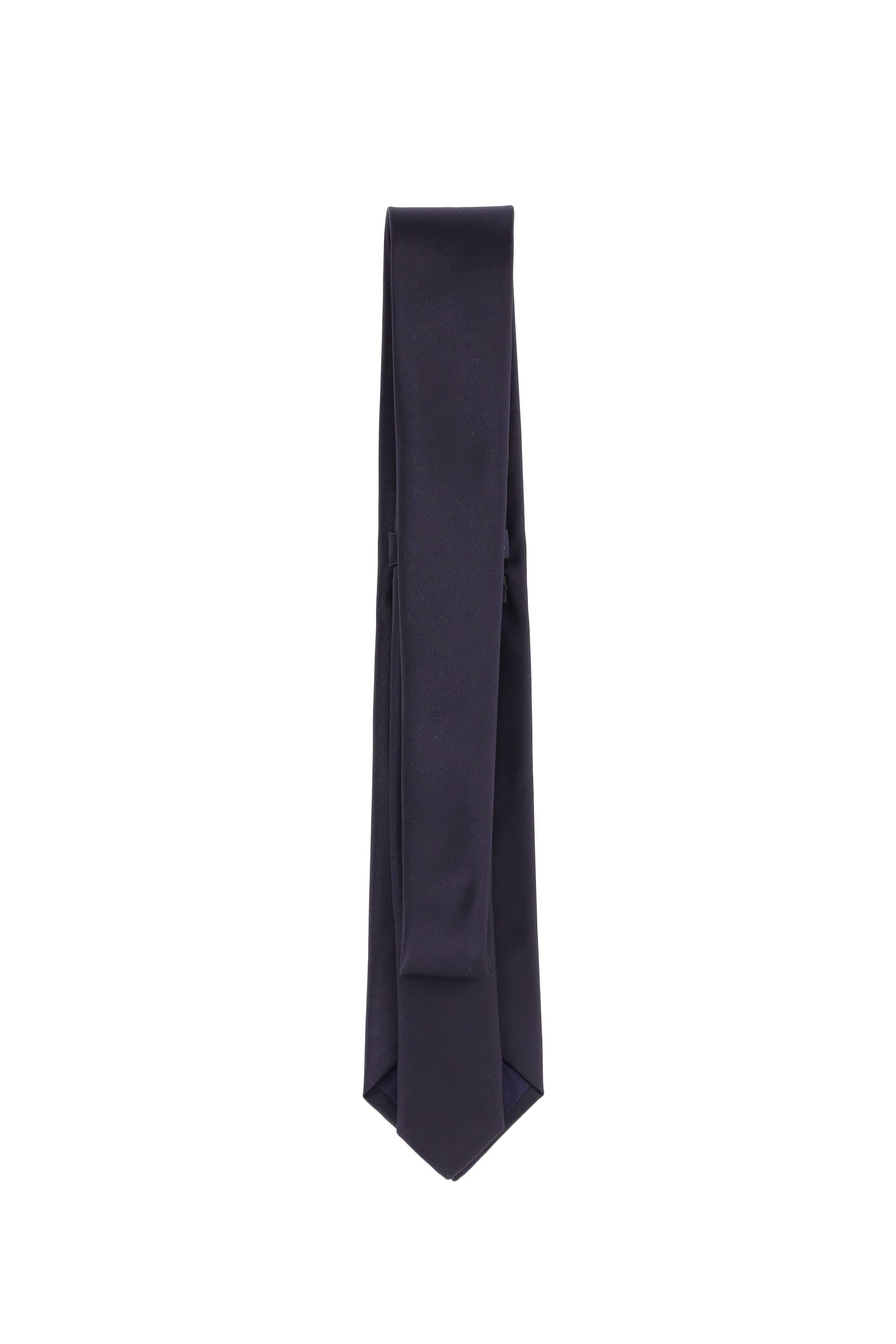 Tagliatore Cravatta in raso TIE A10003 BLU