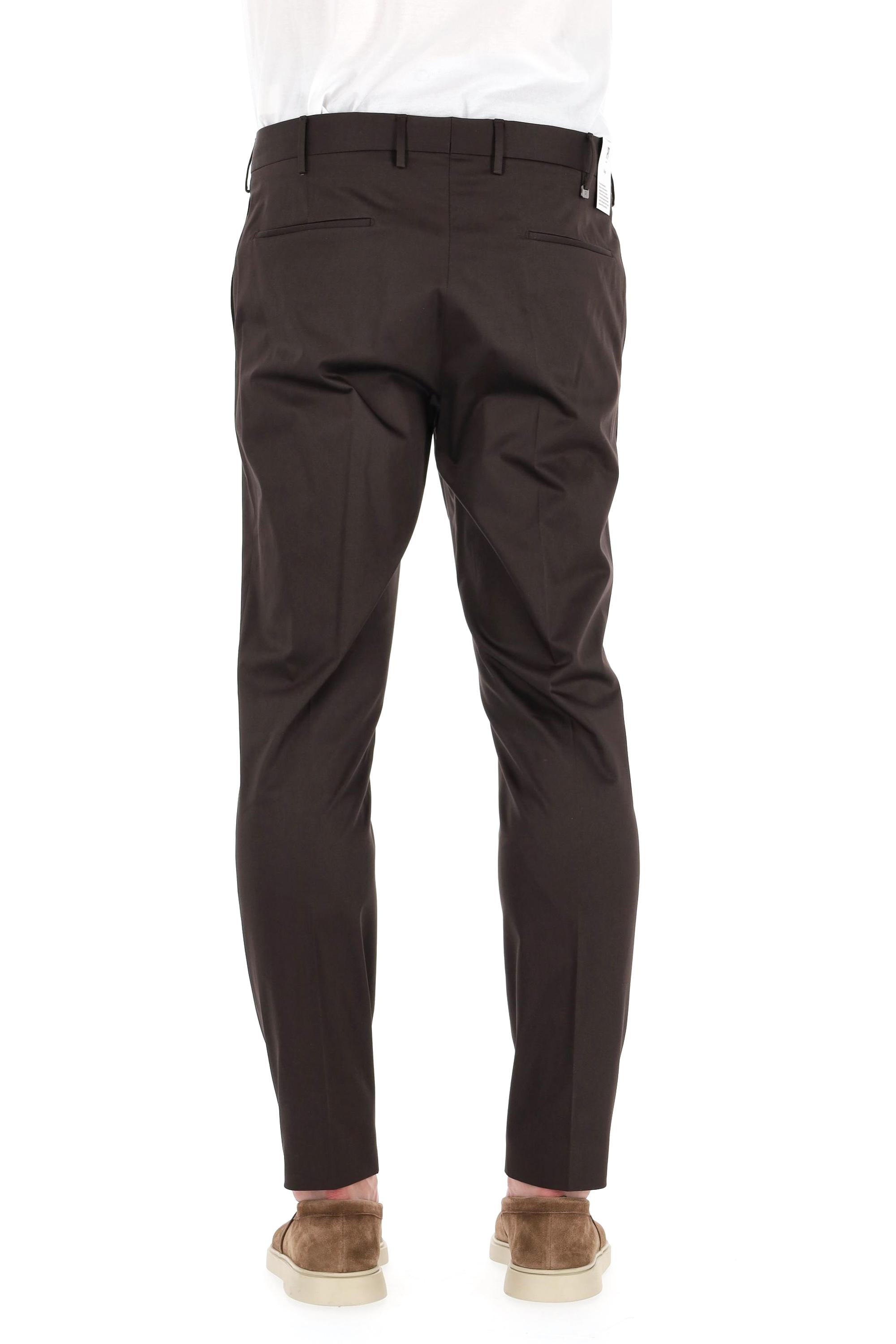 Pantalone in rasatello di cotone mod. Dieci ASX0Z00FWD NU68/3 0190 PT Torino