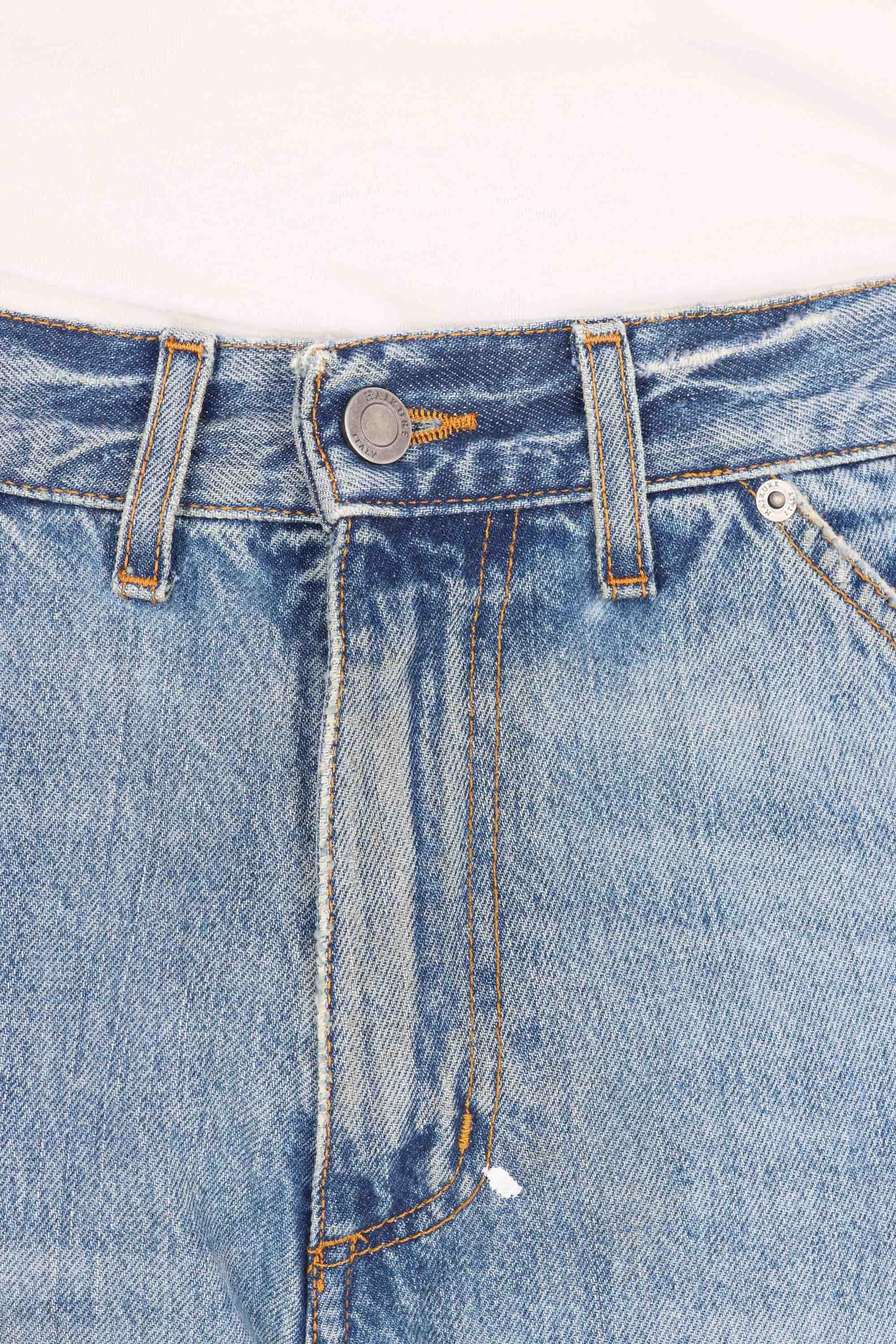 Haikure Jeans puro cotone modello Artie Jo dive splash con spennellature 03258DF180 L0901