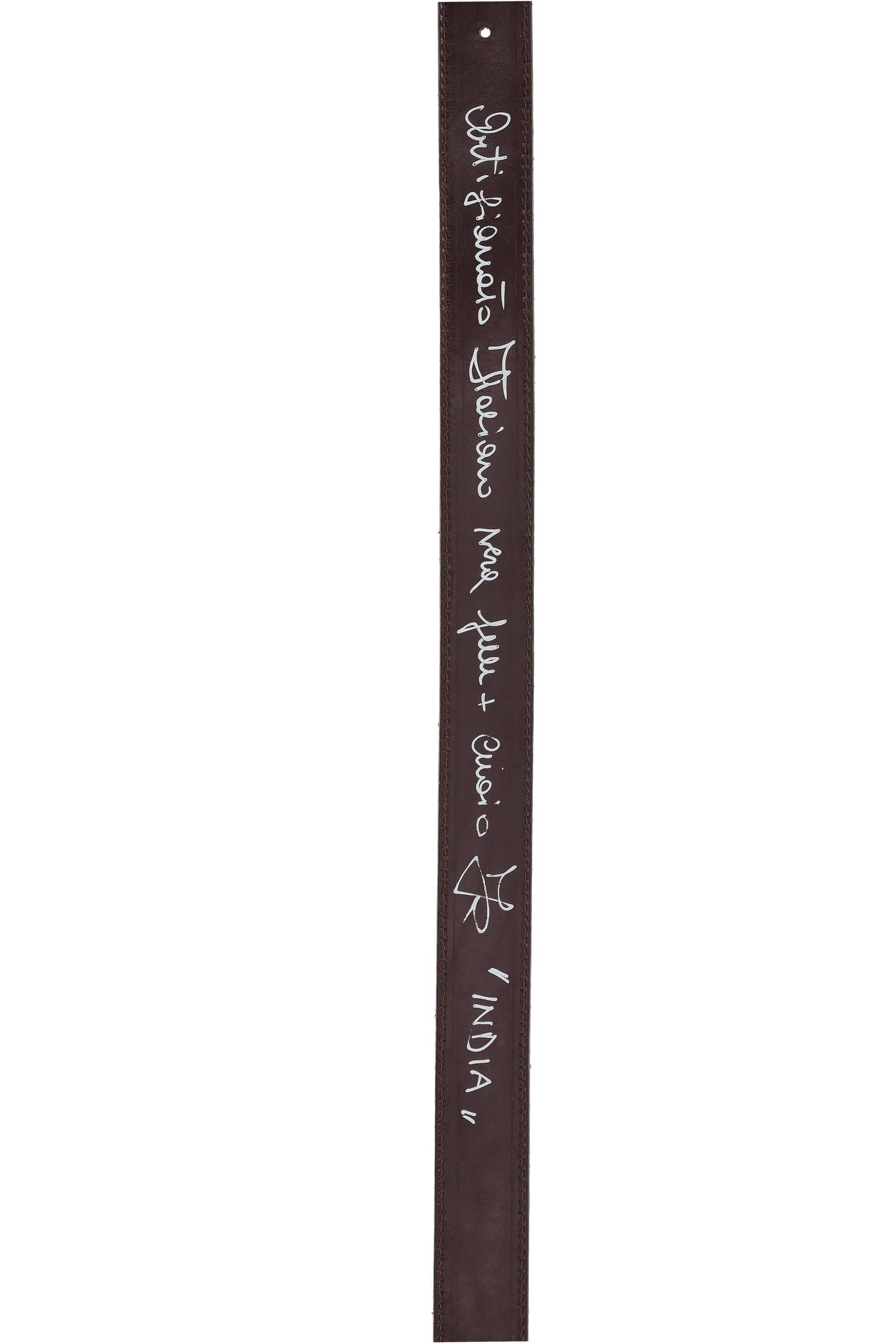 Artigianato Italiano Cintura artigianale in camoscio "Rombi" ROMBI CAMOSCIO/L MLTCLR