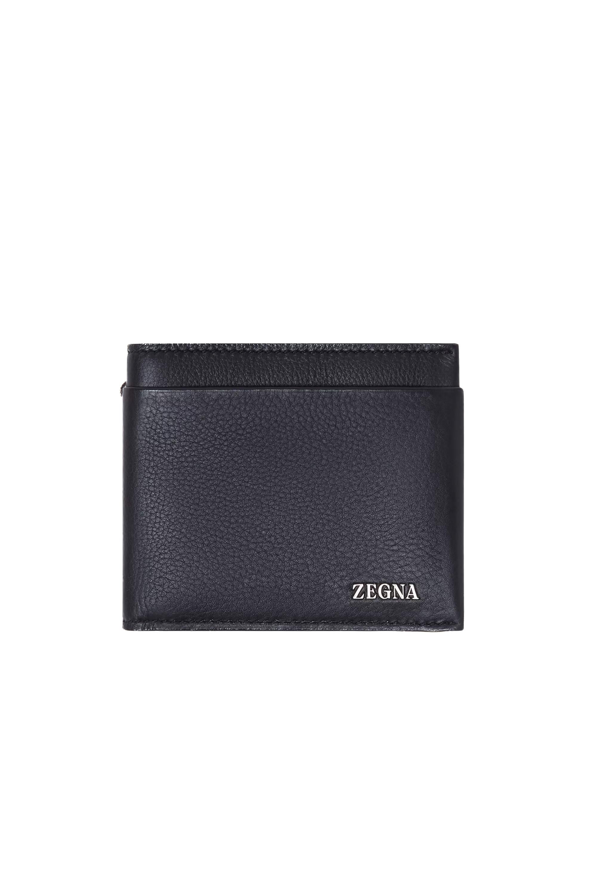 Zegna Portafogli billfold in pelle second skin LHOTO-E1940Z GLA