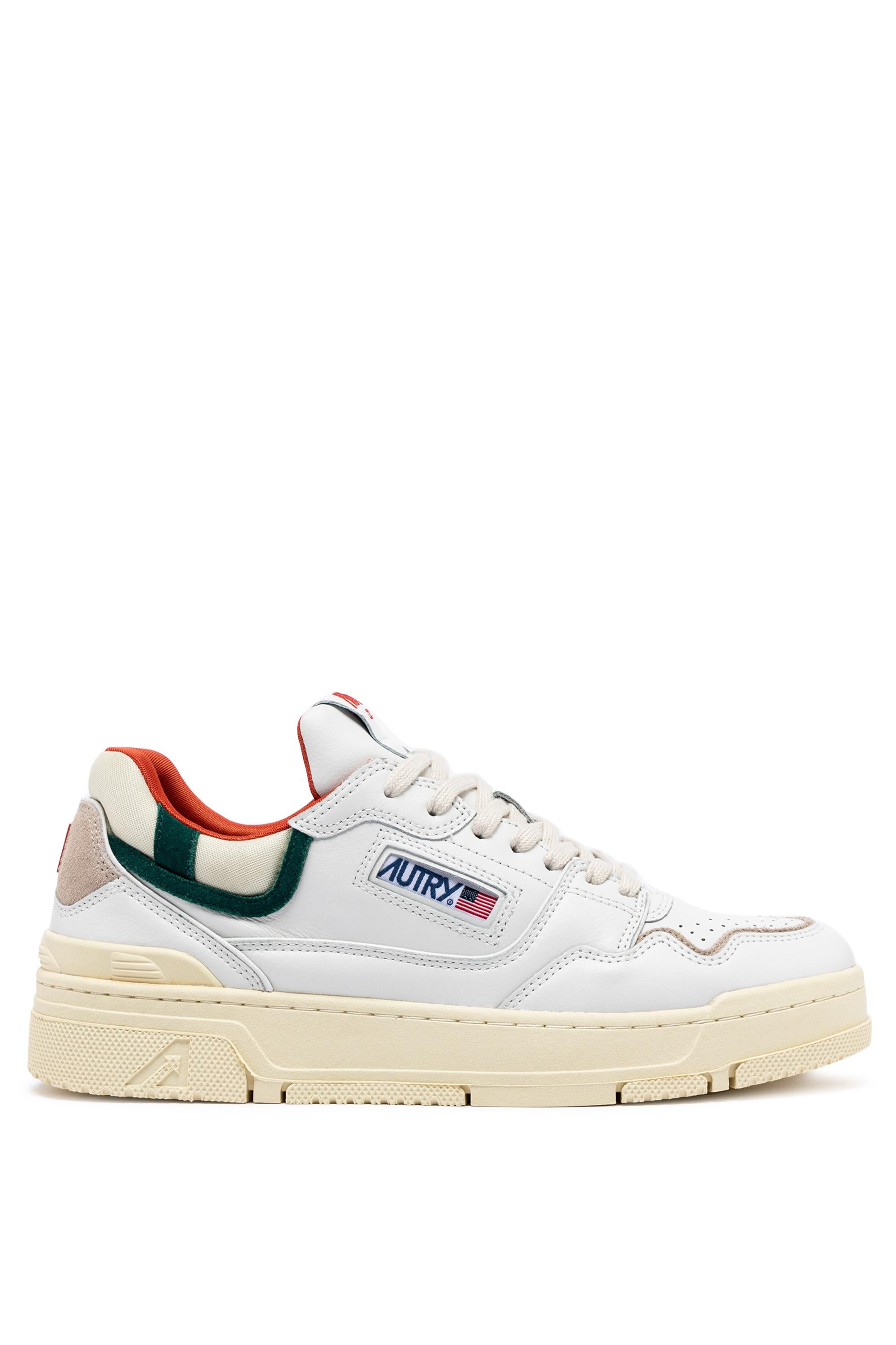 Autry Sneaker CLC con dettagli arancione ROLM MY03 WHT/FOREST