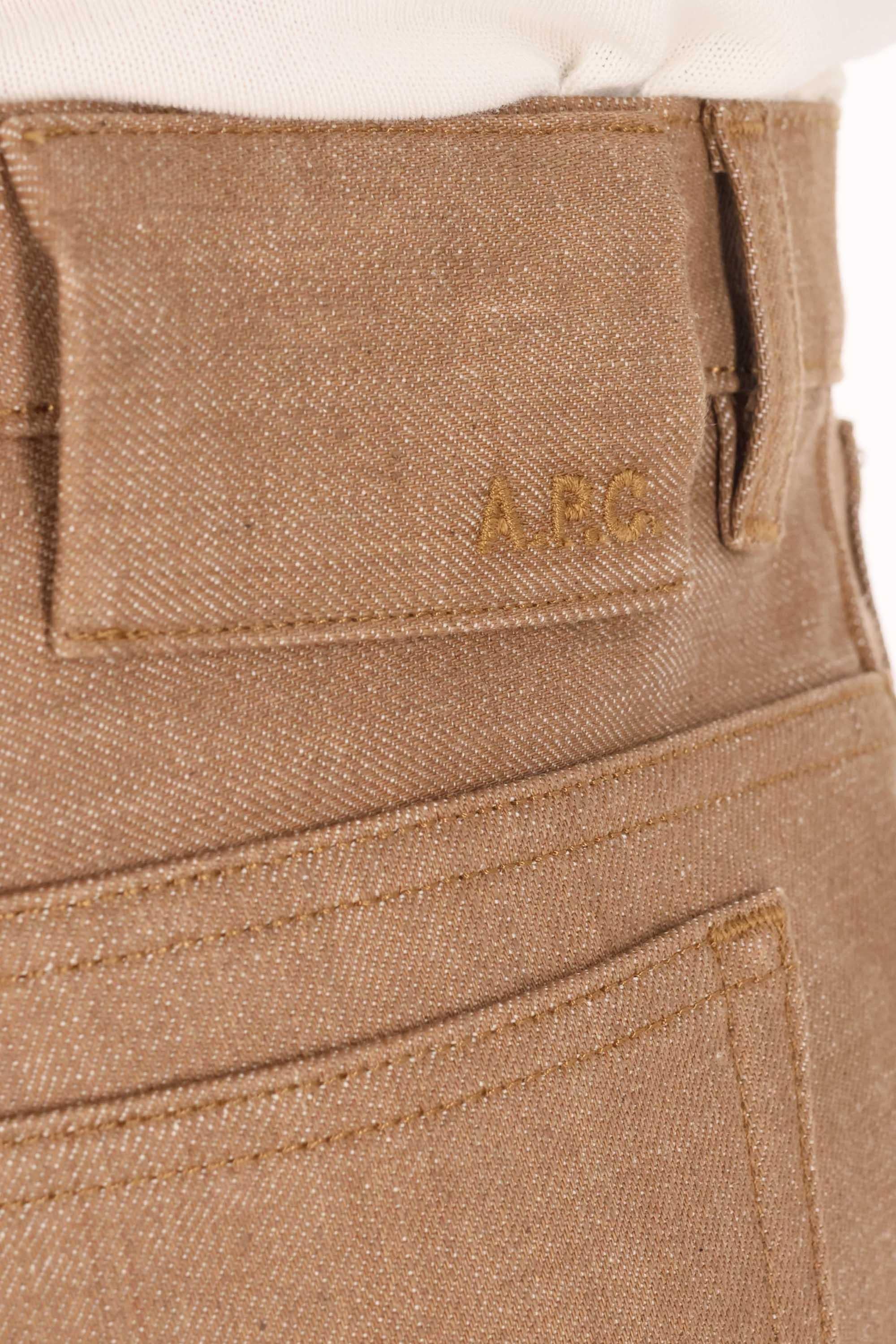 A.P.C. Jeans Arno in puro cotone COHLX-H09245 CAC-MARRON GLACE