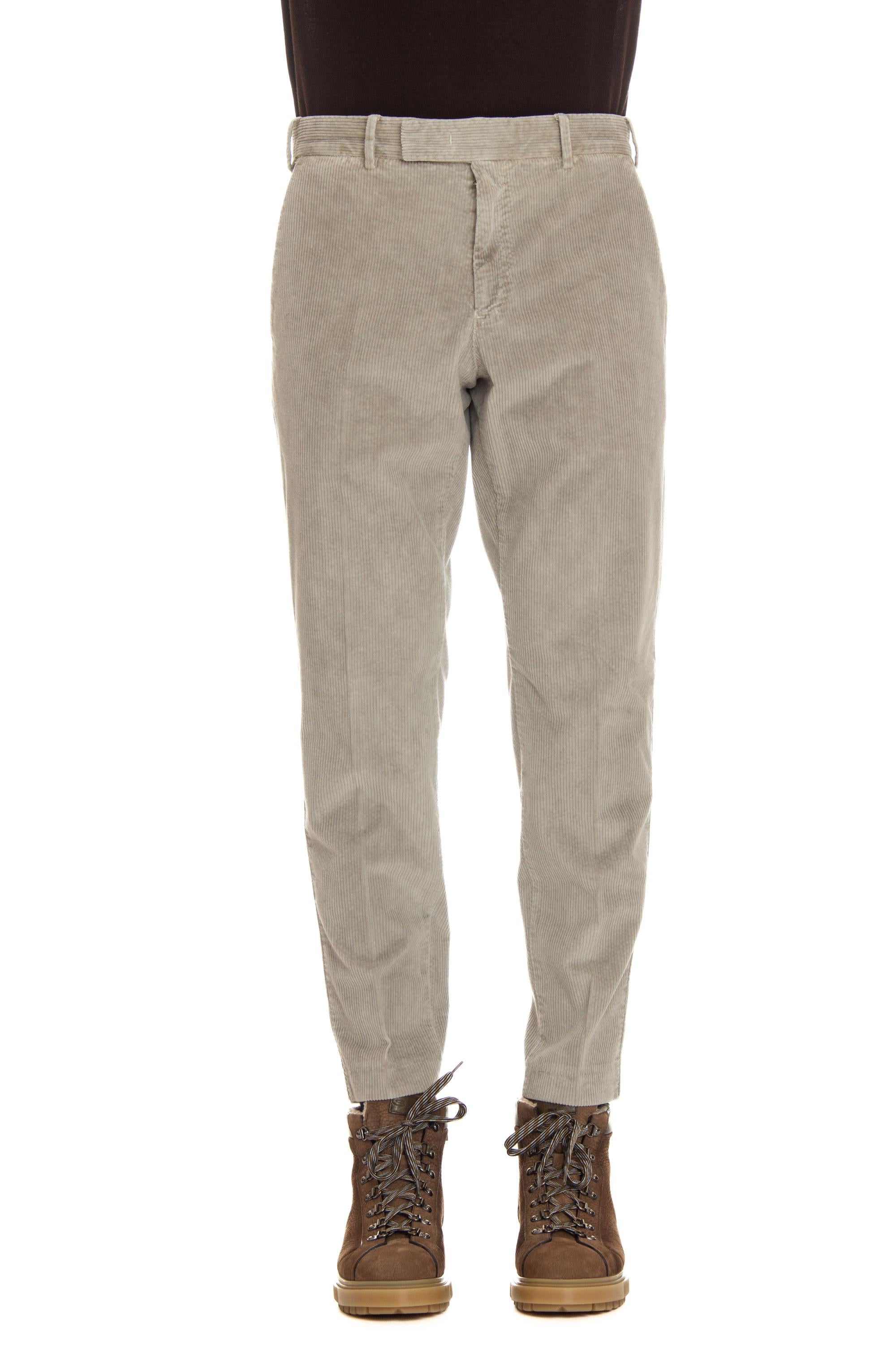 PT Torino Pantalone in velluto coste 500 righe Rebel fit RTZ1Z00FWD TU87 N022