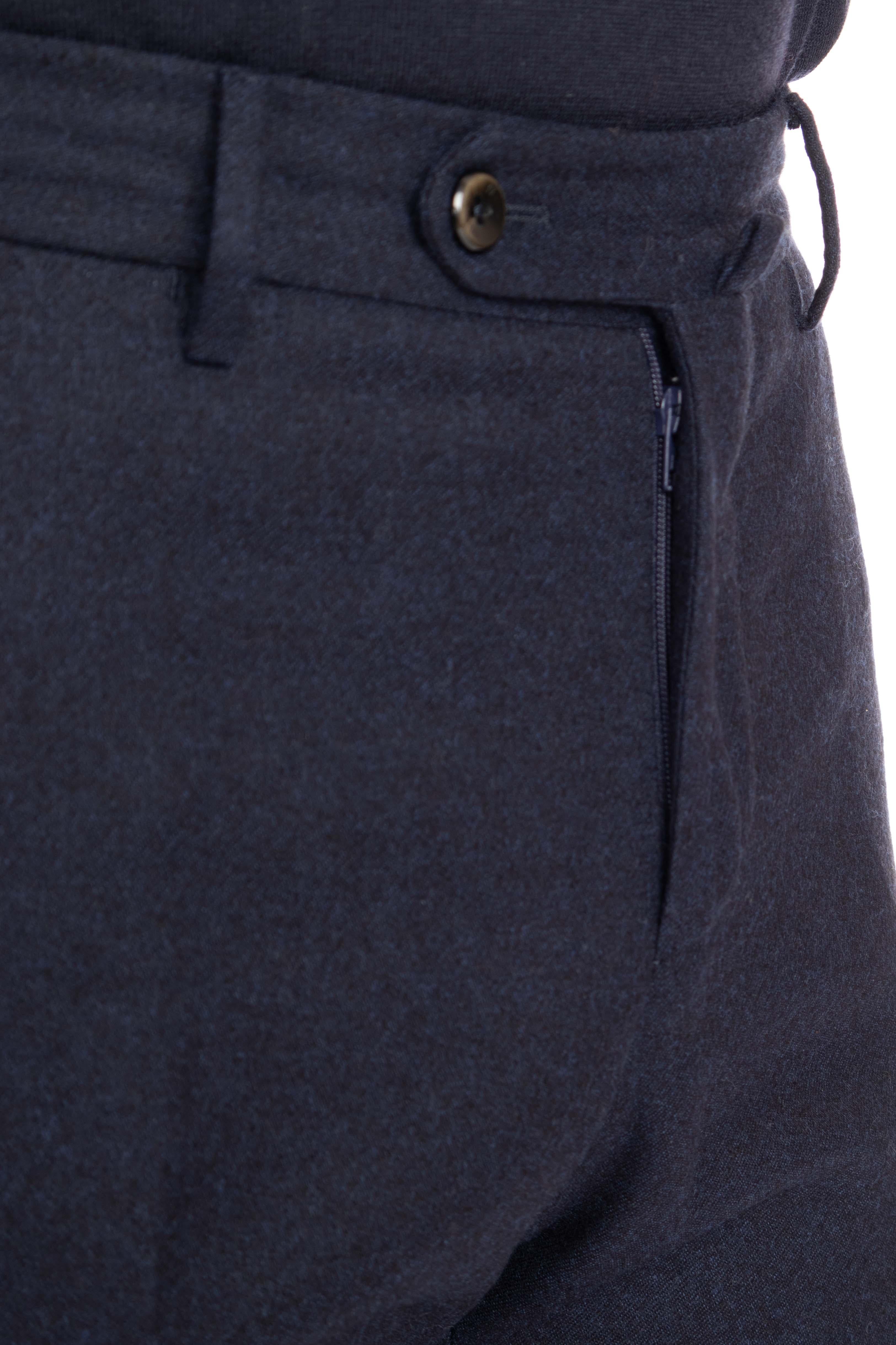 Pantalone in lana super 130's Slim fit fronte piatto VF01Z00CL1 FN13 0360 PT Torino