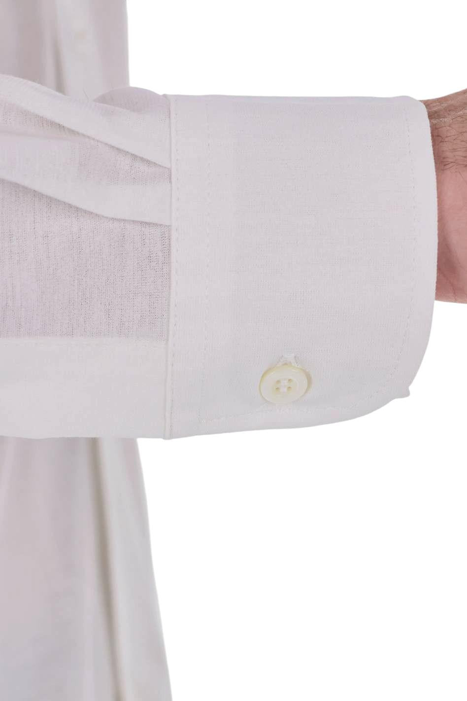 Herno Camicia in crepe di cotone button down JPL00149U 1000