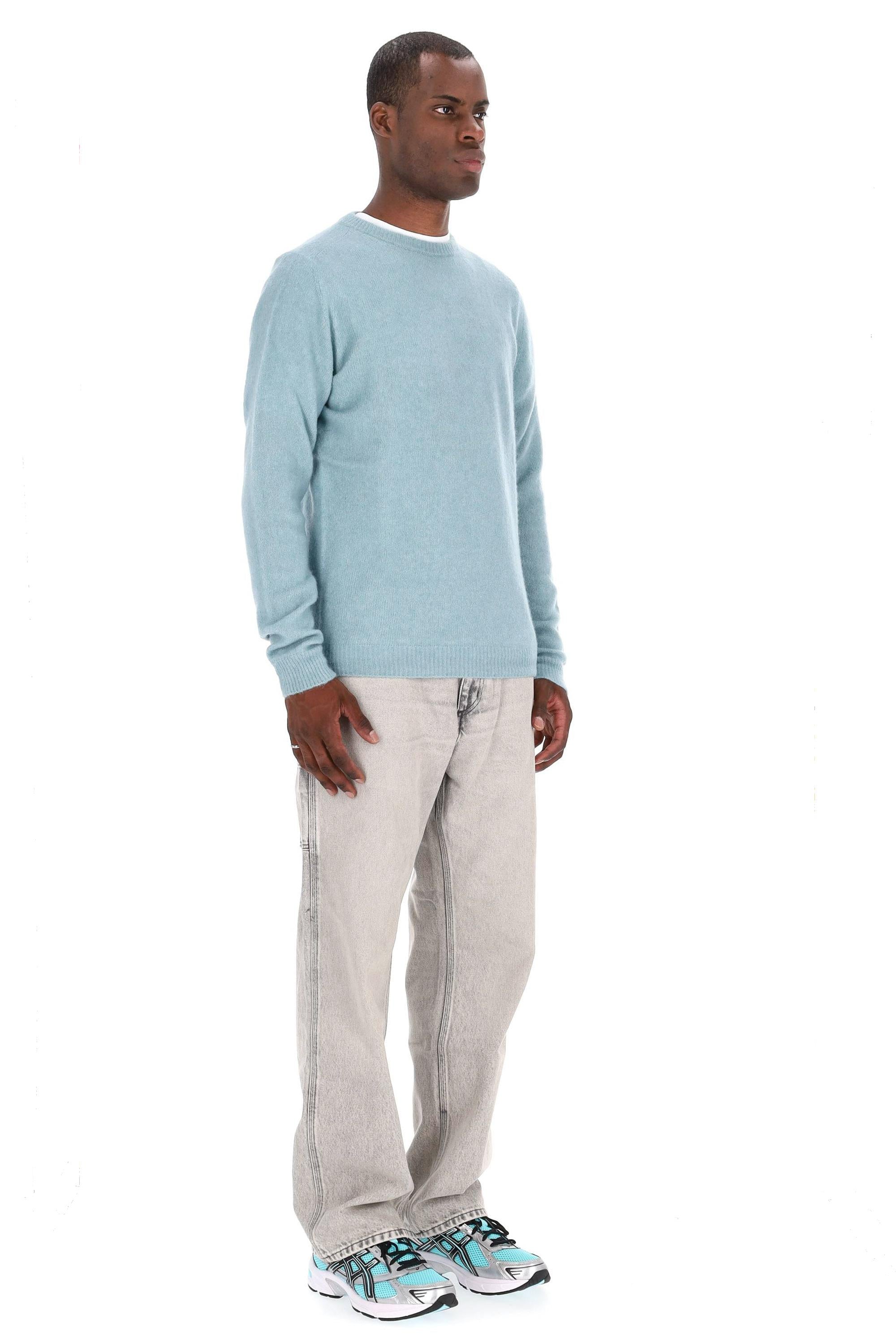 Roberto Collina Maglia girocollo "nuvola" in cashmere e seta 3M32001/2 M3288